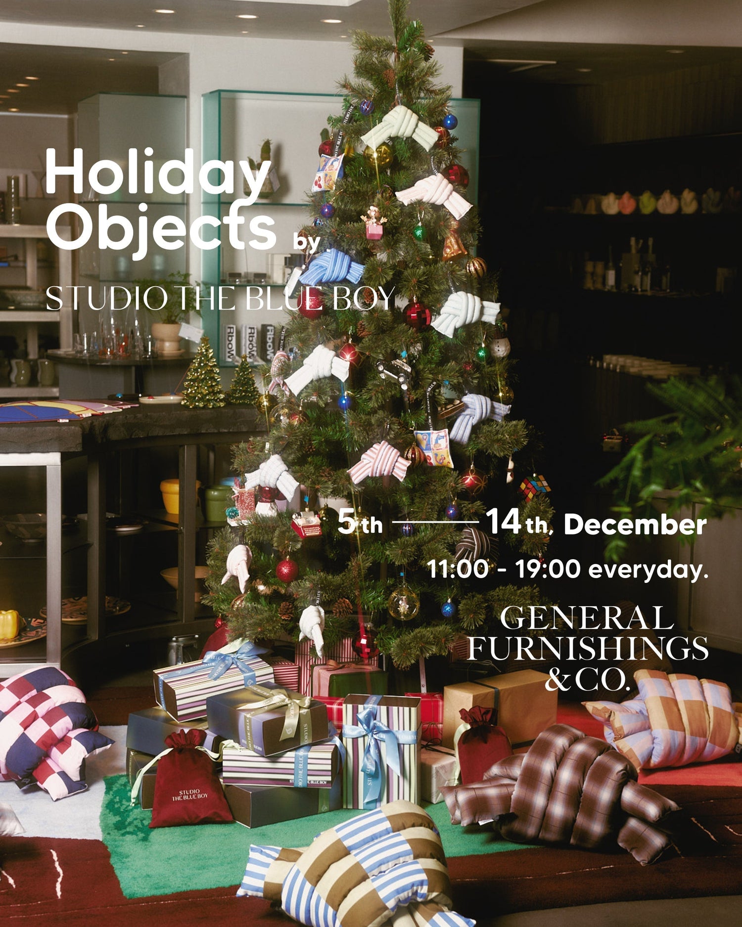 【POP UP Information】Holiday Objects by STUDIO THE BLUE BOY