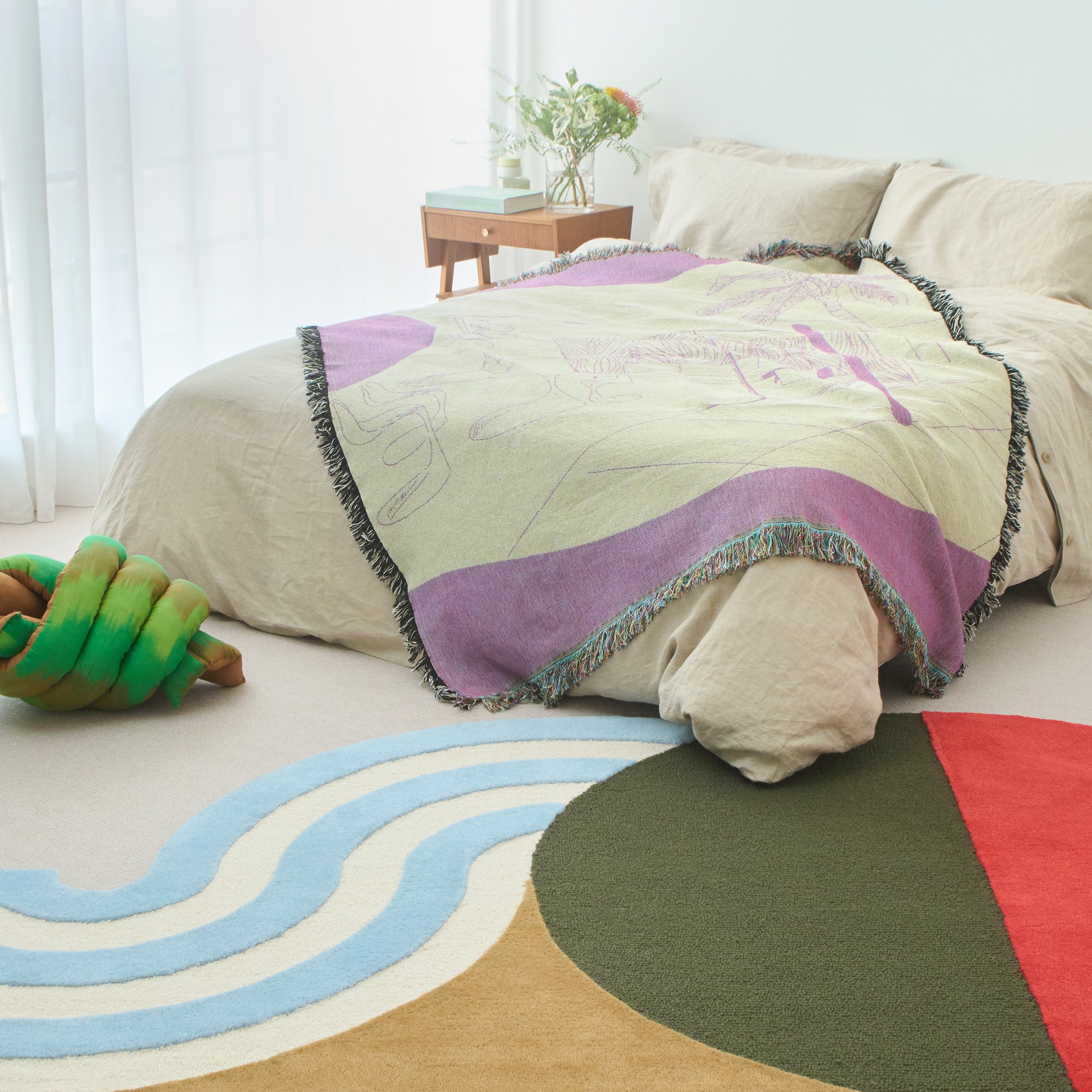 Woven throw blanket - CSH #1