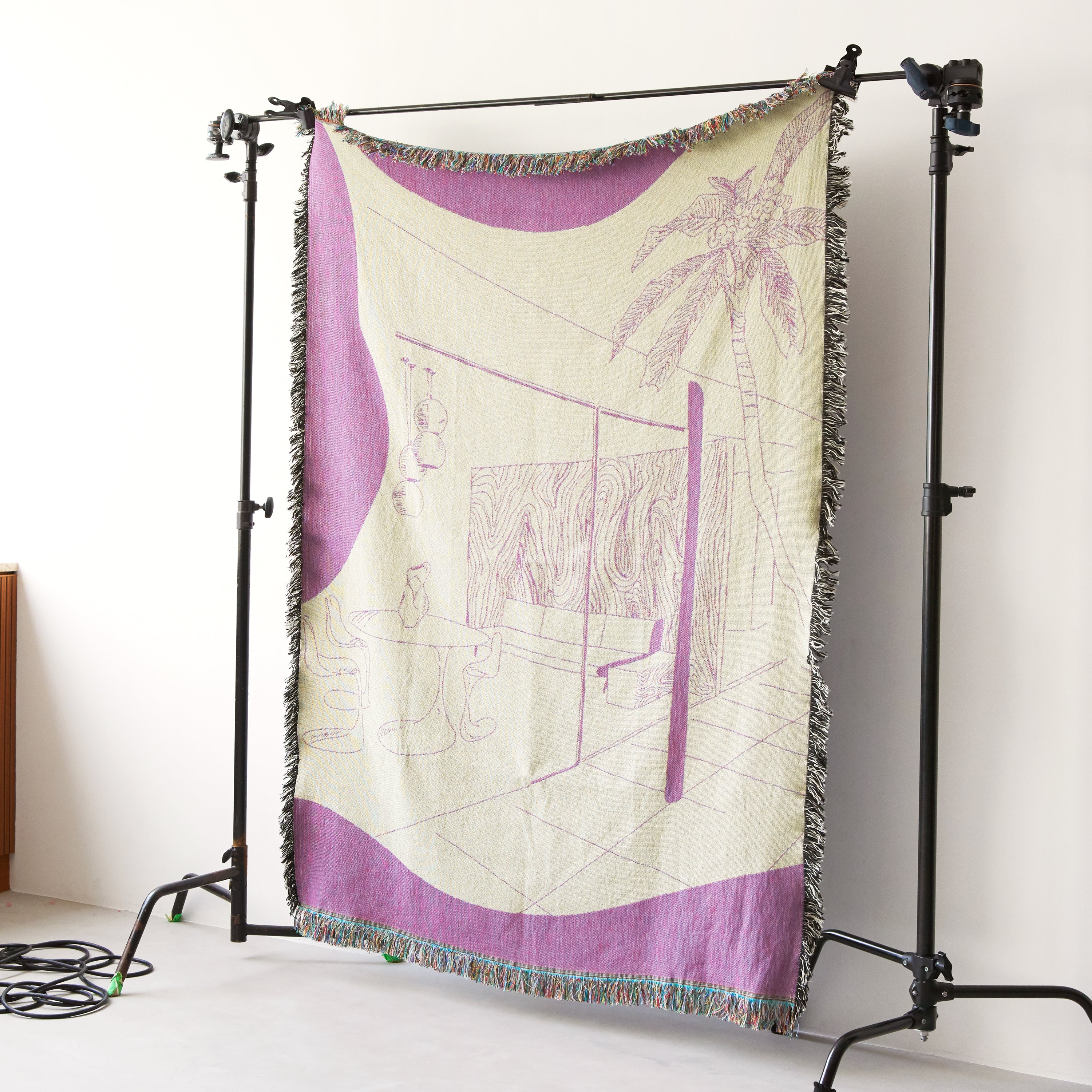 Woven throw blanket - CSH #1