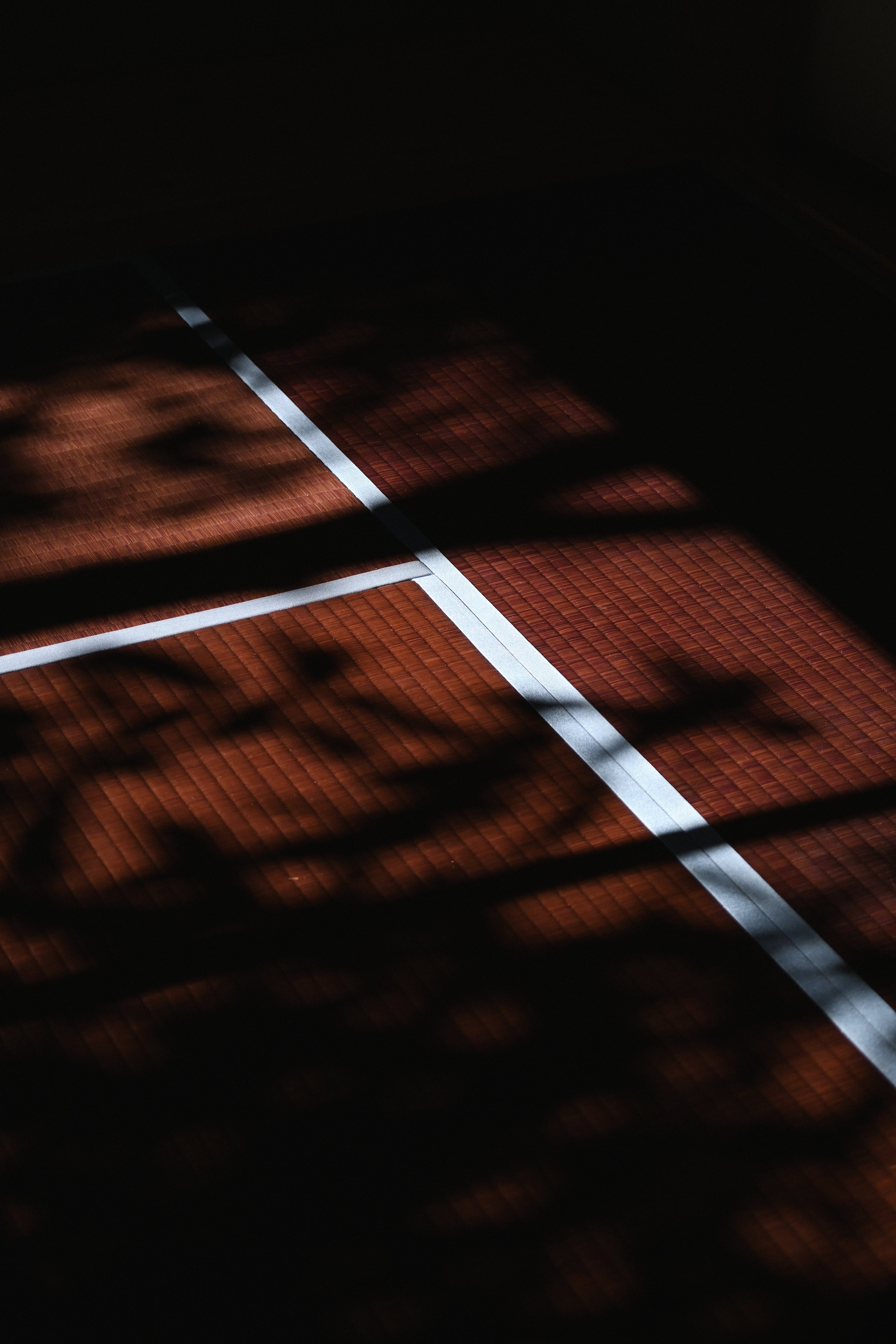 Tatami to Rug – Burgundy Field