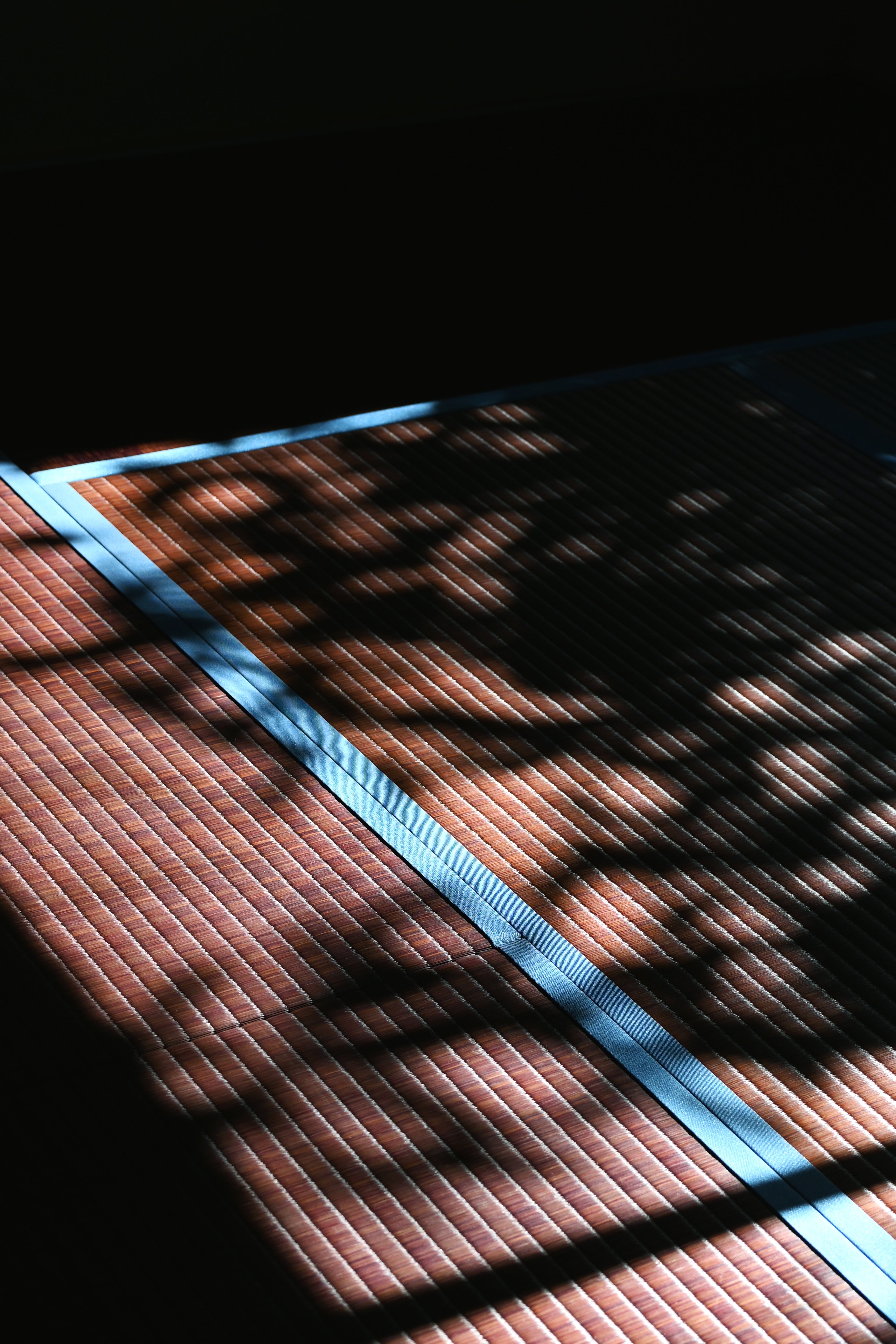 Tatami to Rug – Burgundy Field