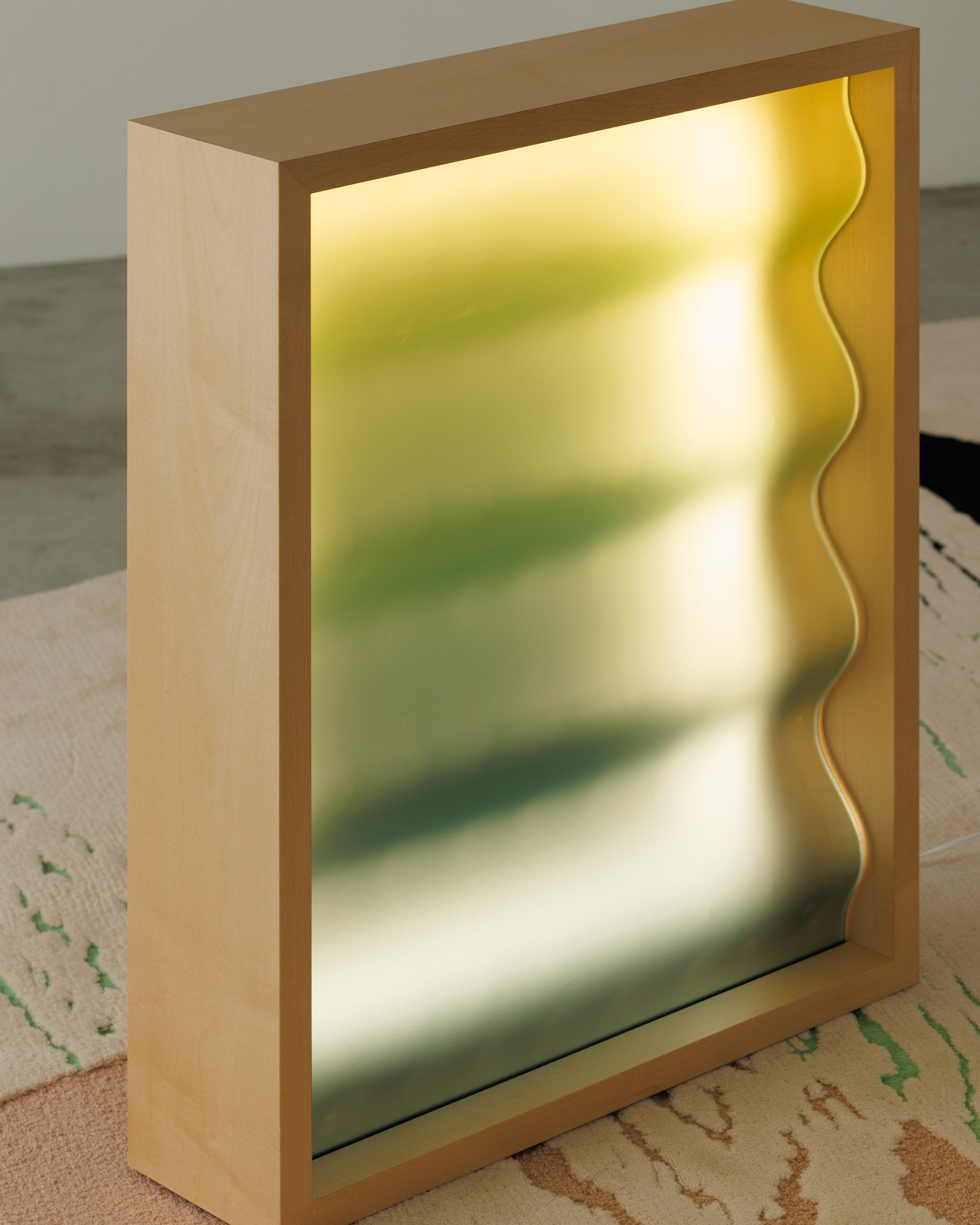 Acrylic Wavy Light Box - #01