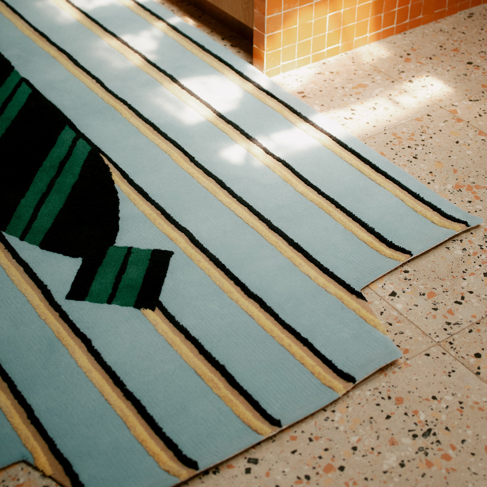 Shirts & Tie Rug – Edinburgh Stripes