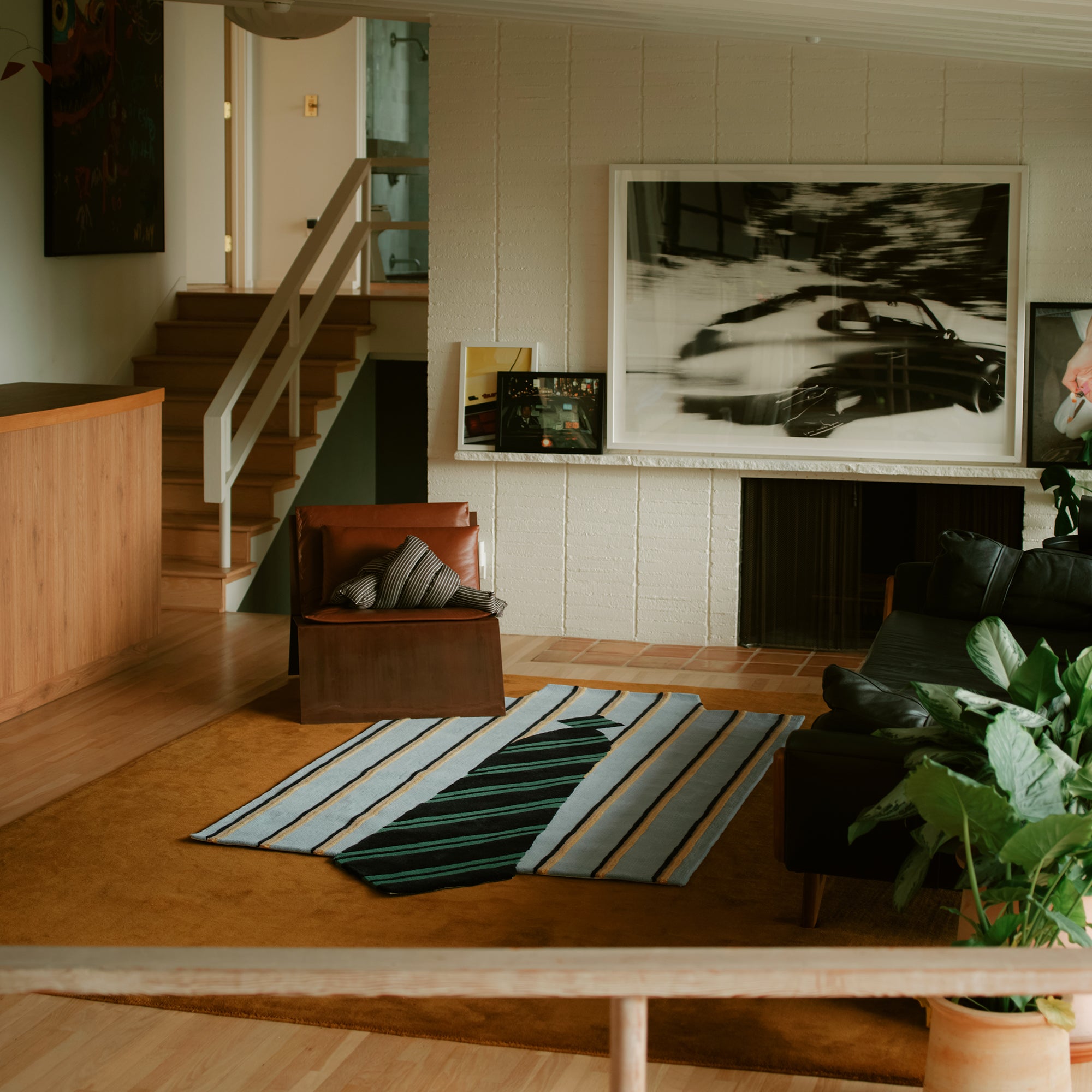 Shirts & Tie Rug – Edinburgh Stripes