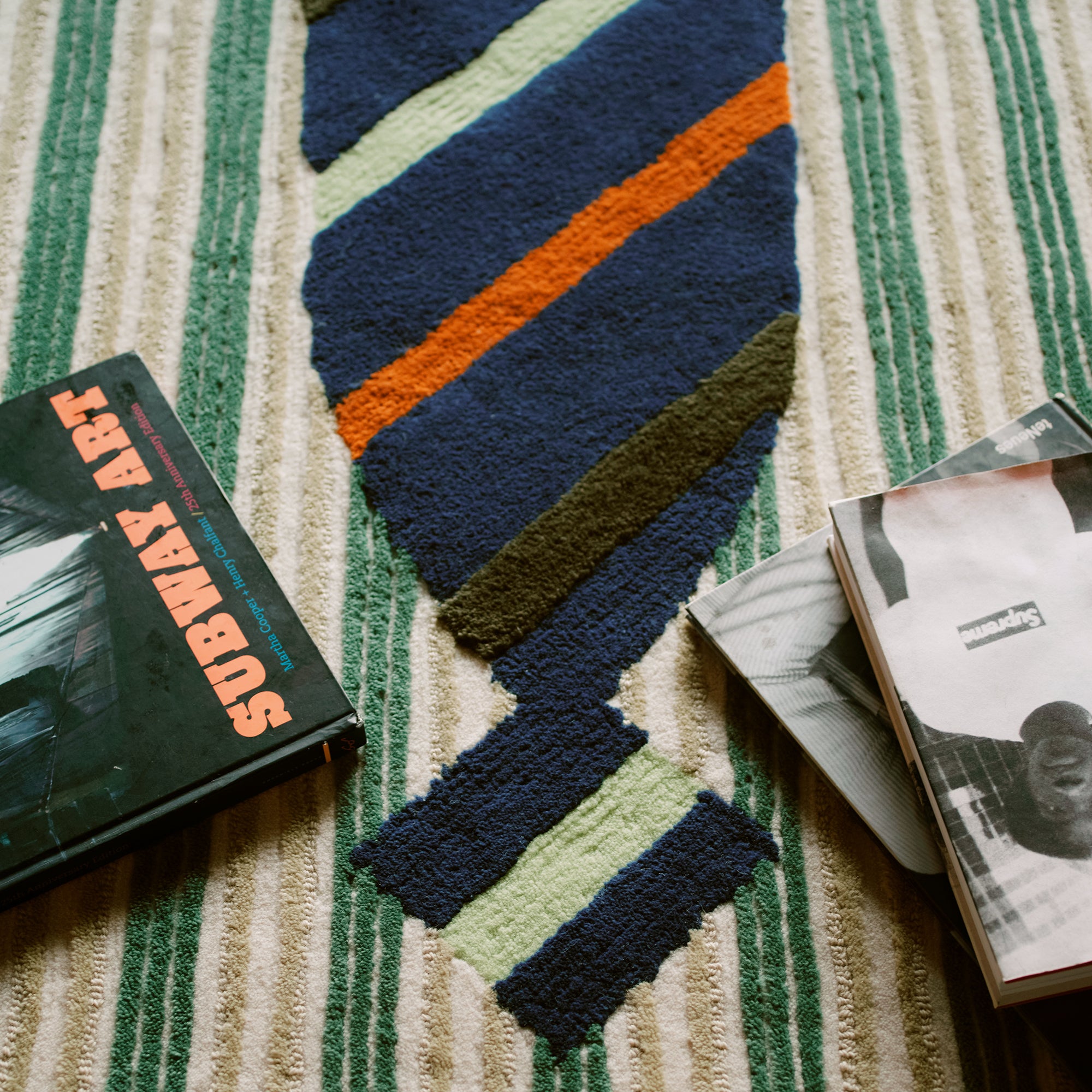Shirts & Tie Rug – Roma Stripes