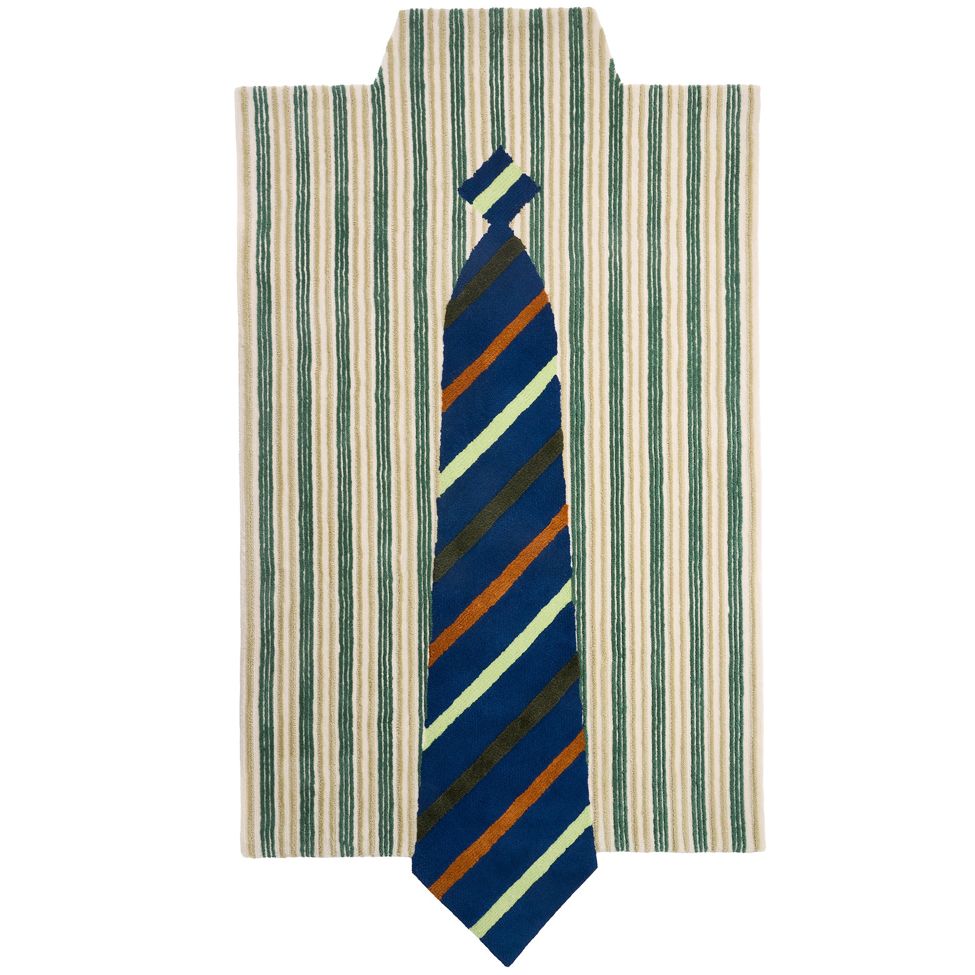 Shirts & Tie Rug – Roma Stripes