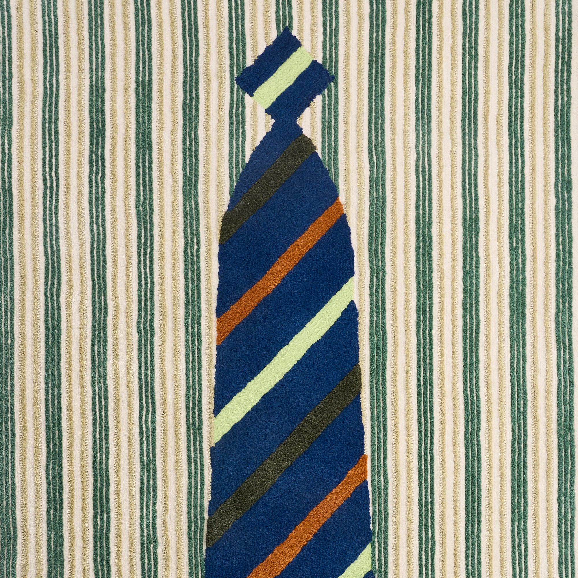 Shirts & Tie Rug – Roma Stripes