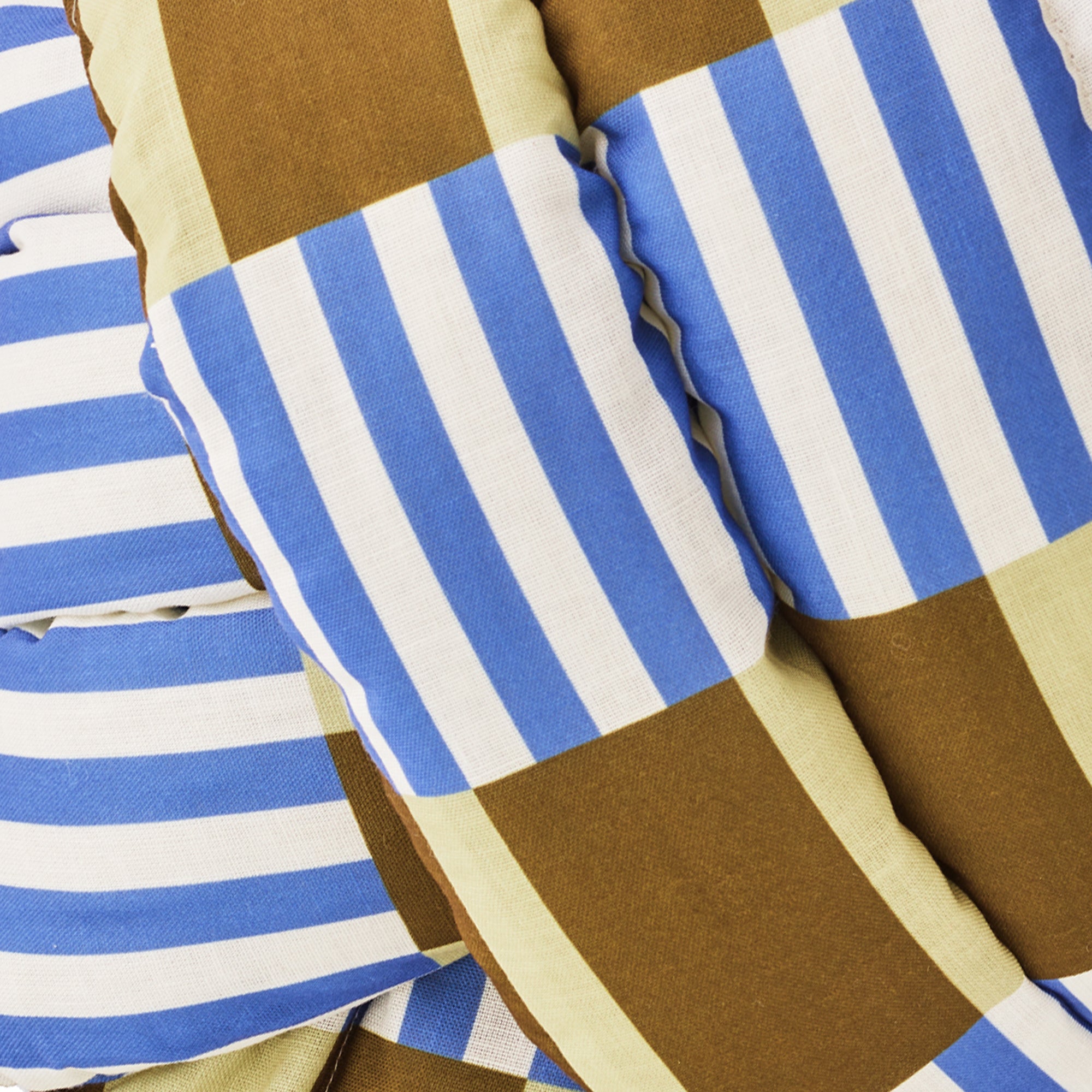 Musubi Cushion - Tile Stripe | Amalfi Olive