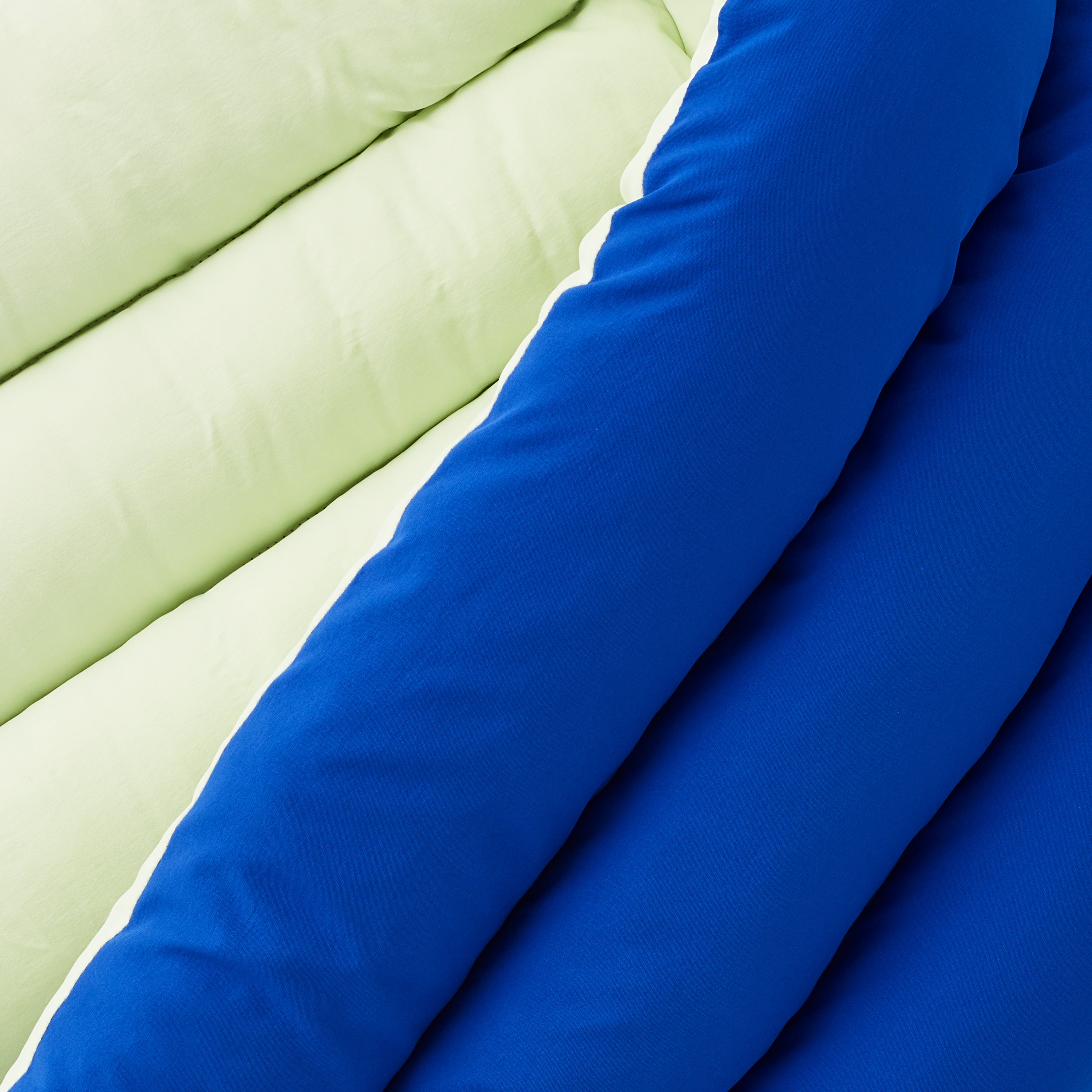 Musubi Cushion - Color Blocking Recycled Polyester | Lemon et Bleu