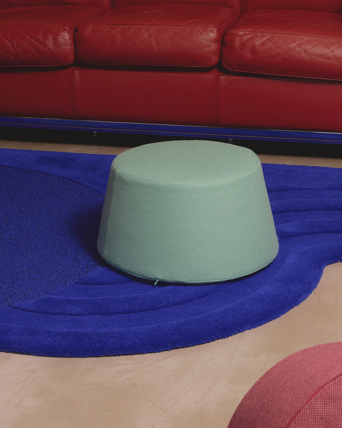 Godama Cushion – Wool Blend | Hisui Mint Green