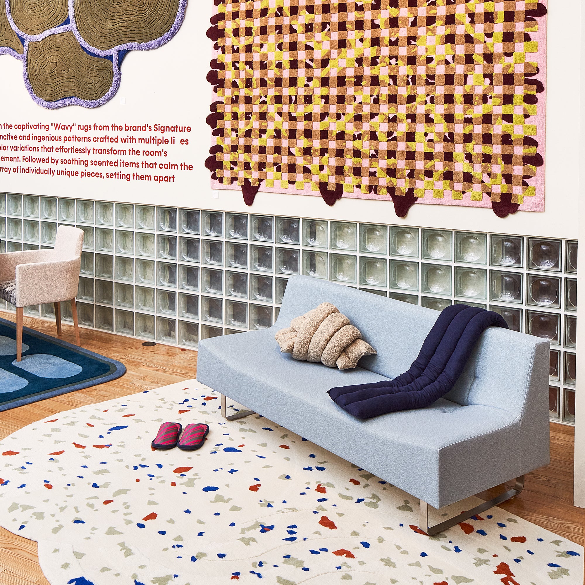 Wavy Rug - Italian Terrazzo