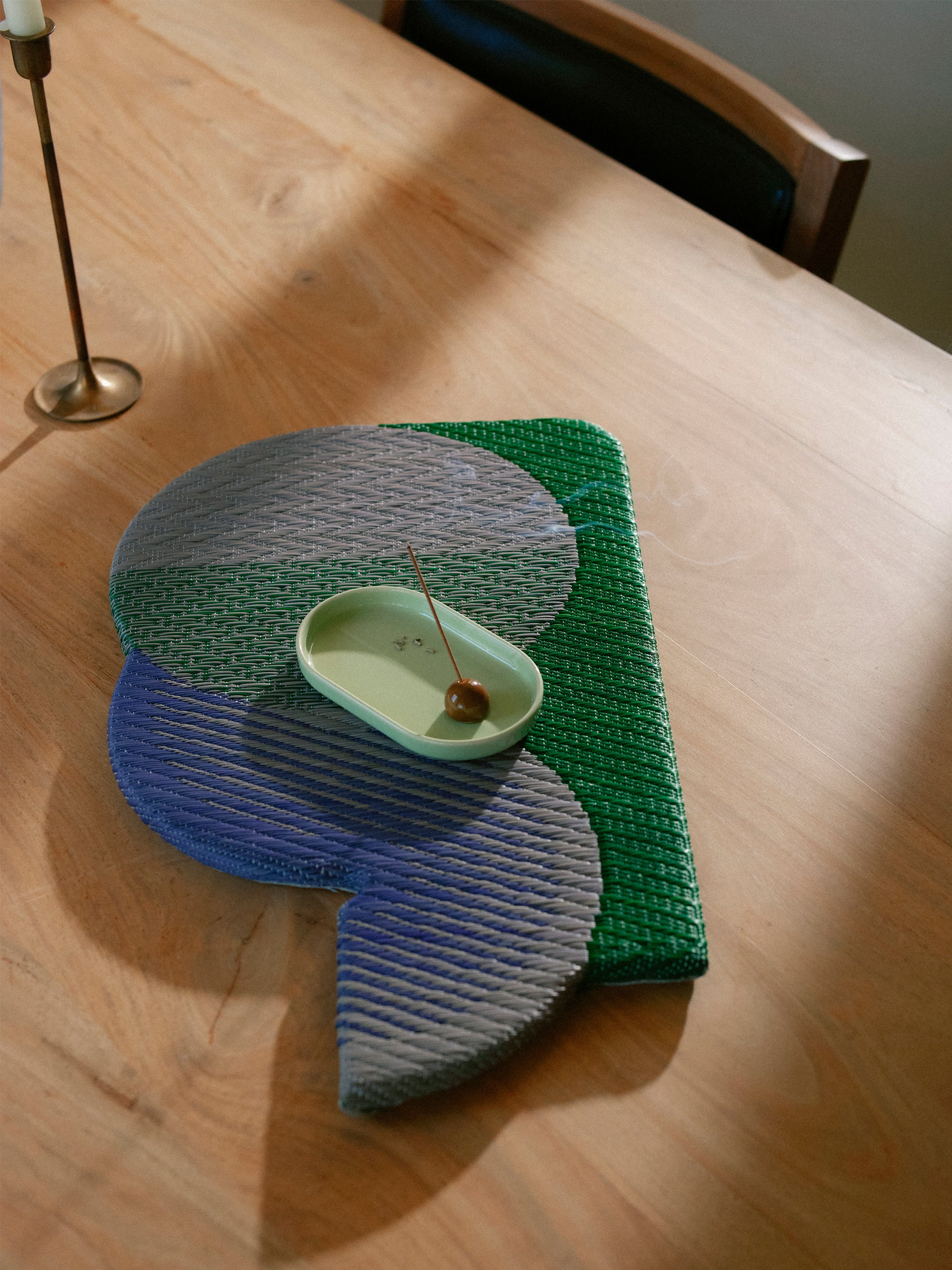 Incense holder(Hasamiyaki)- Key Lime Pie