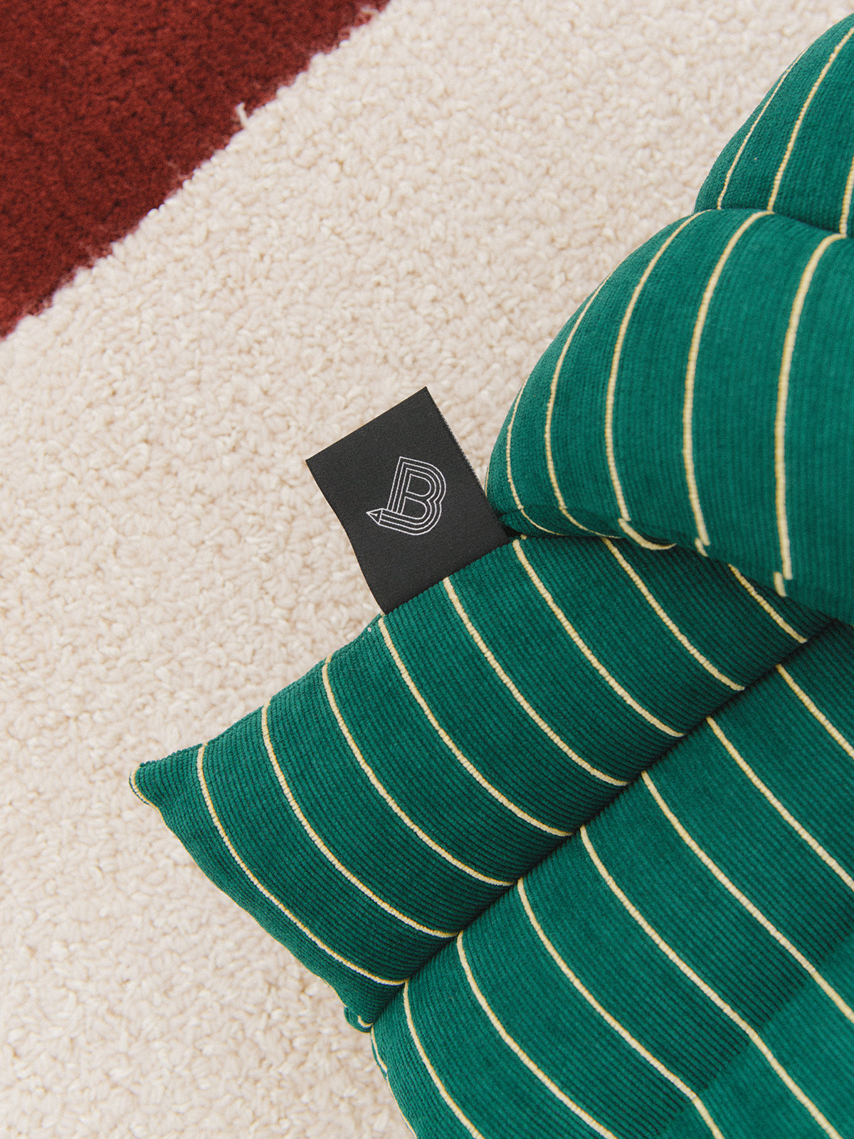 Musubi Cushion – Viscose Borders | Harbor Pine