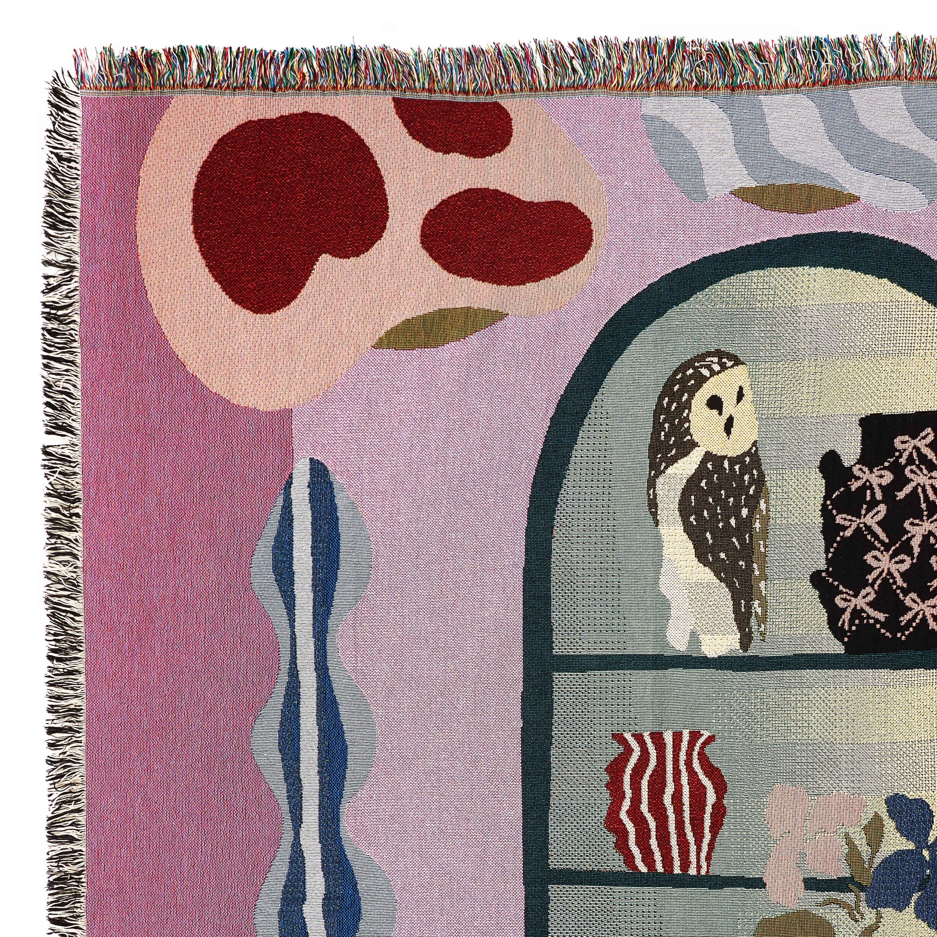 Woven throw blanket - Dimanche soir