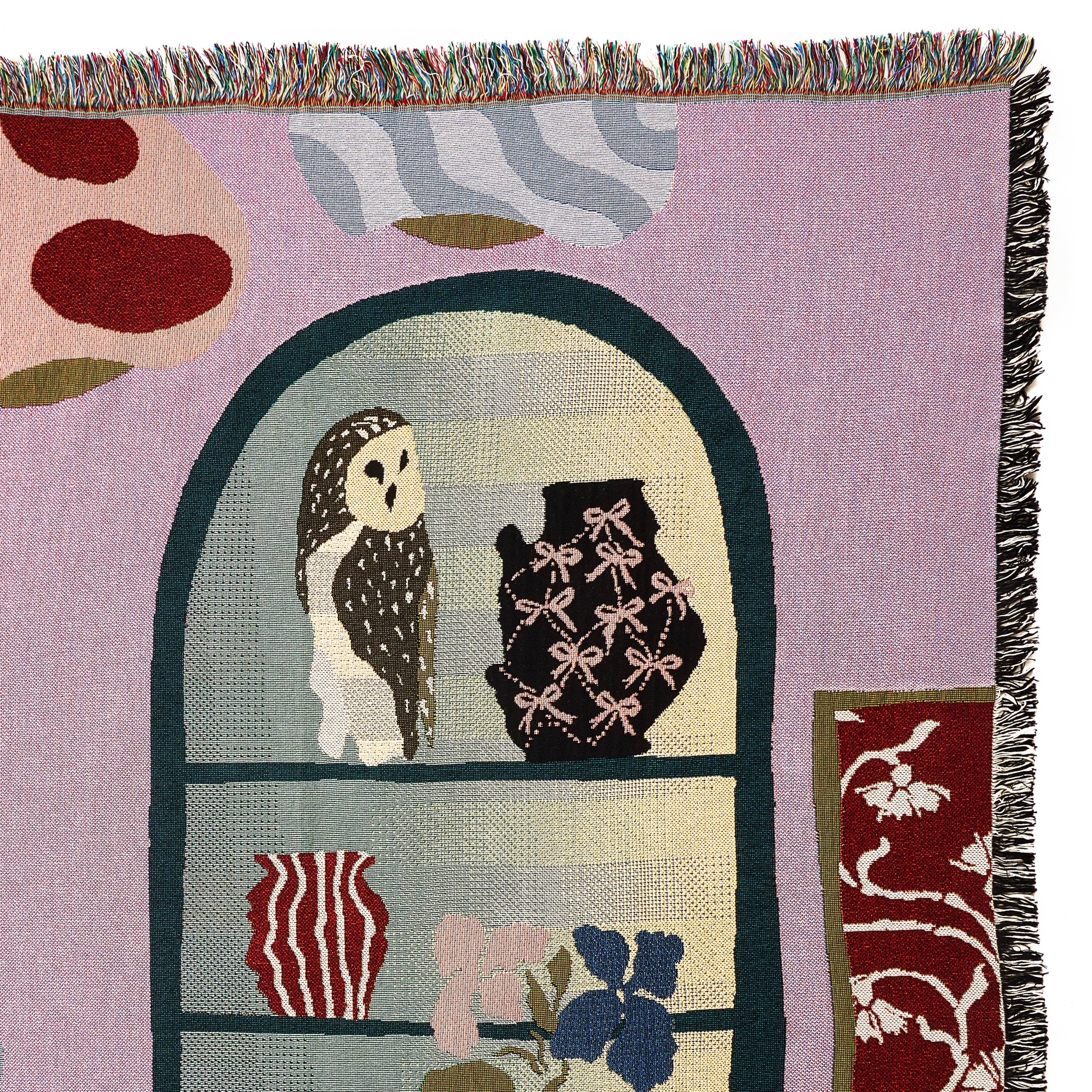 Woven throw blanket - Dimanche soir