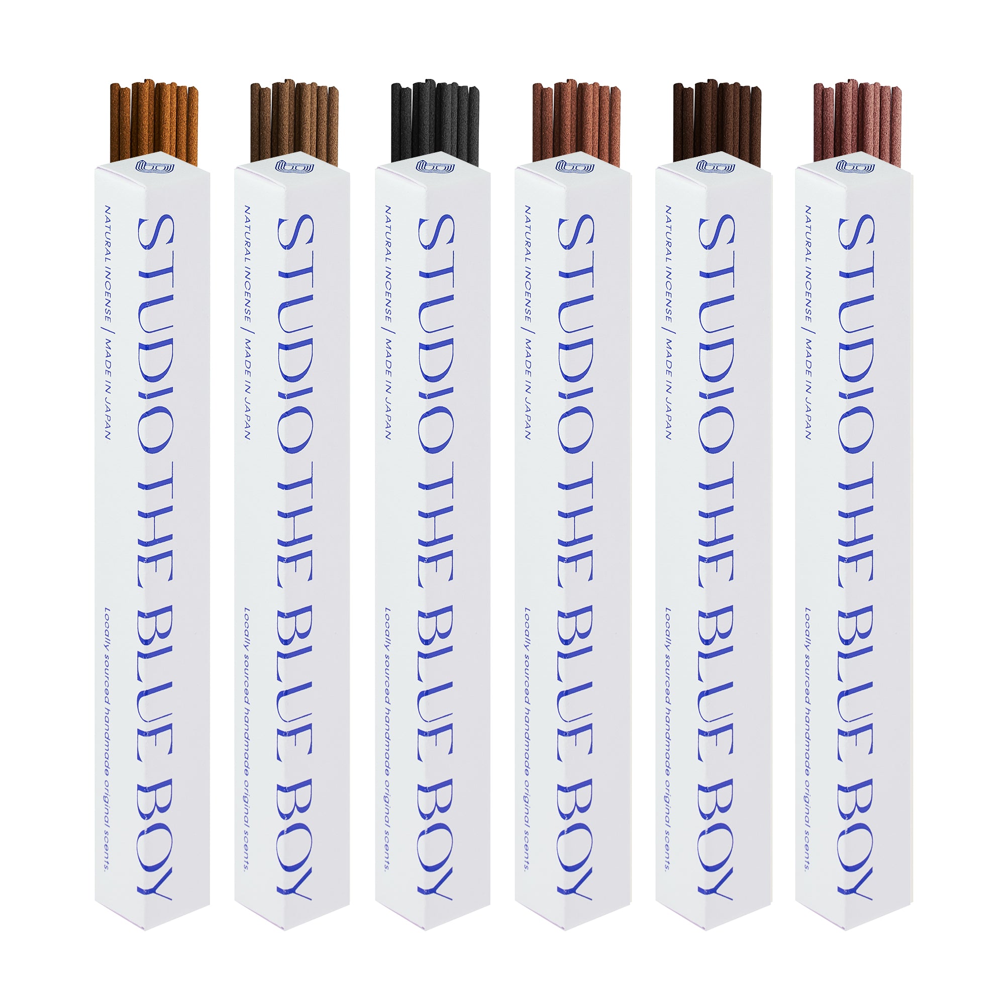 SAMPLER NATURAL INCENSE BUNDLE with 6 Mini Boxes