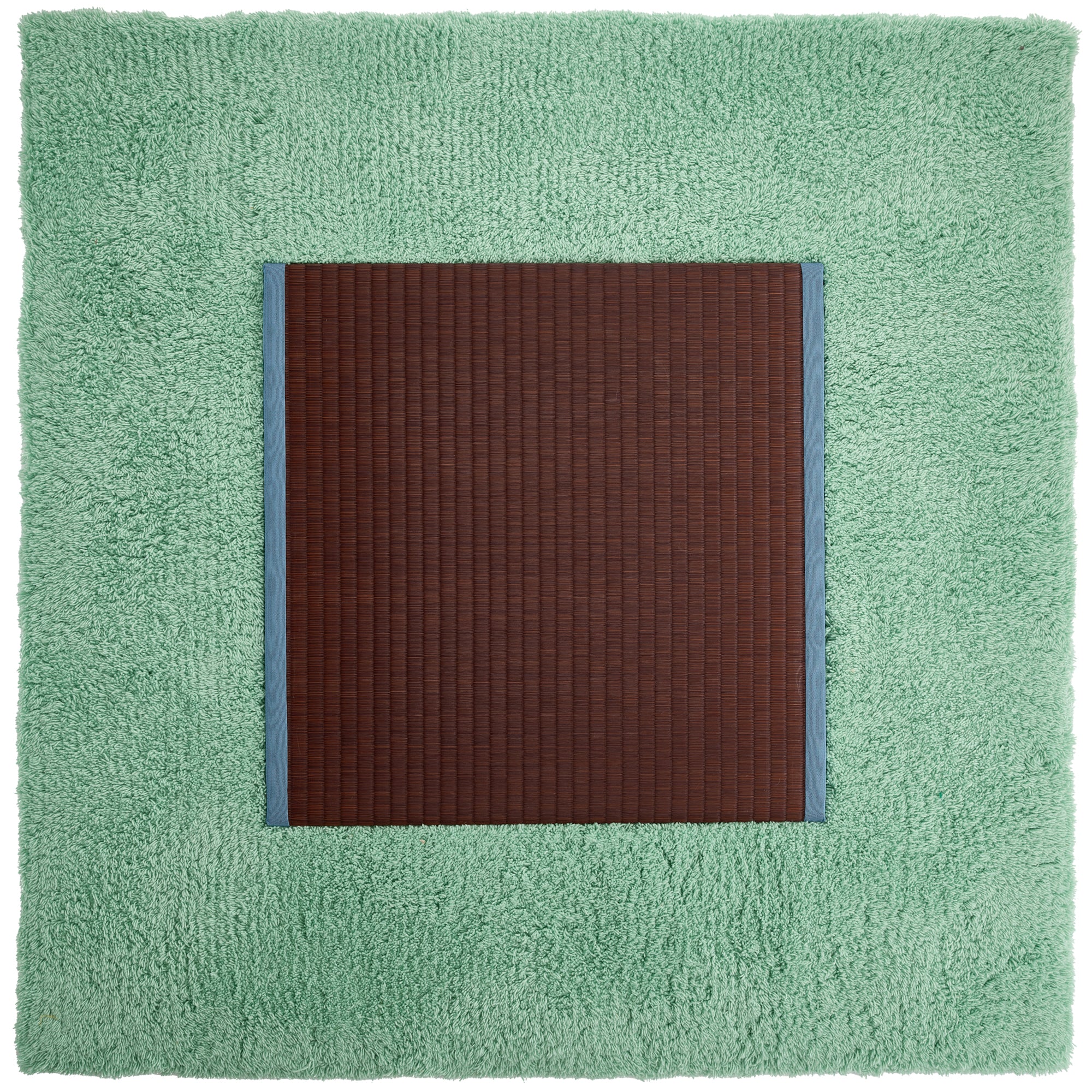 Tatami to Rug – Burgundy Field