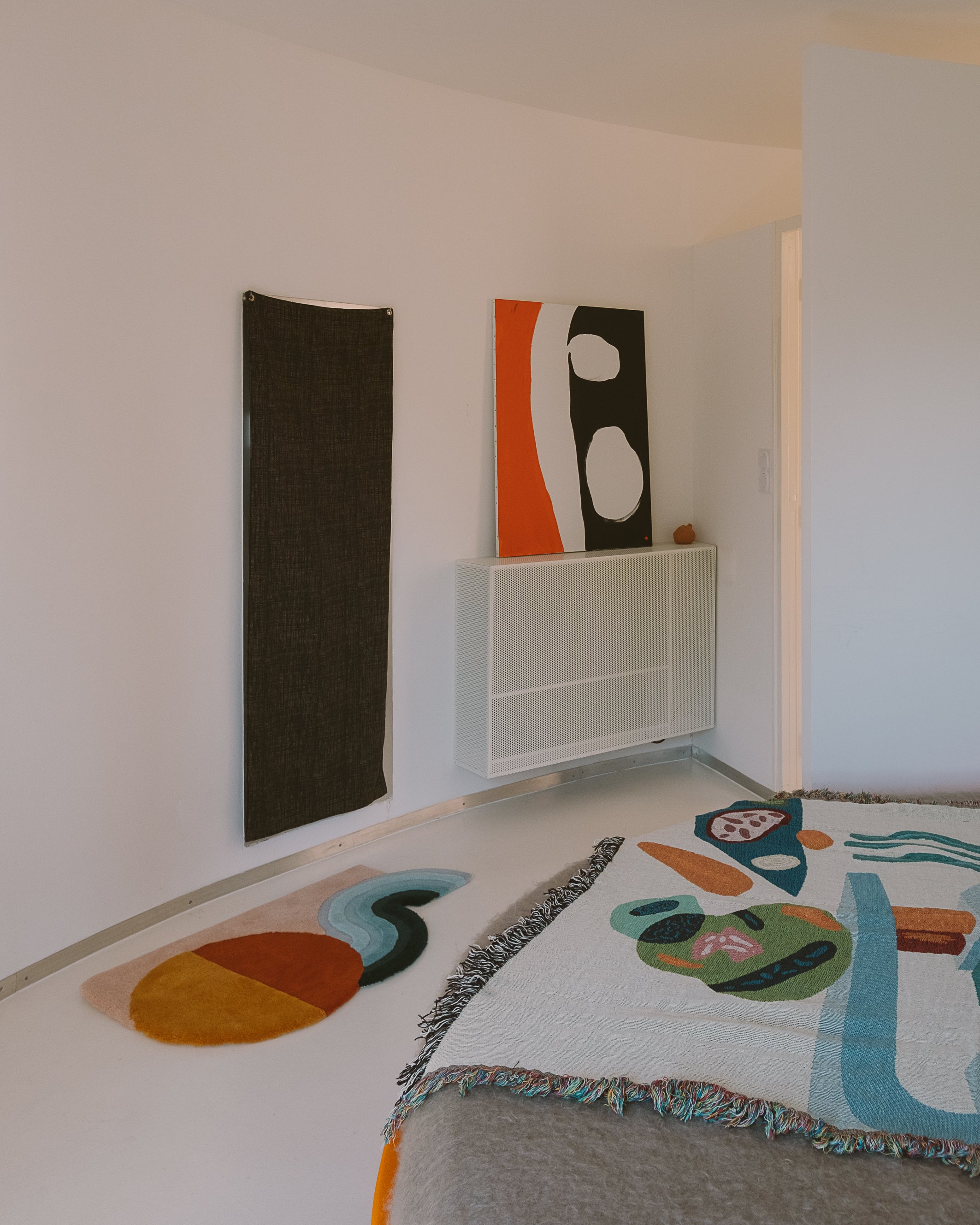 Woven throw blanket - Dimanche matin