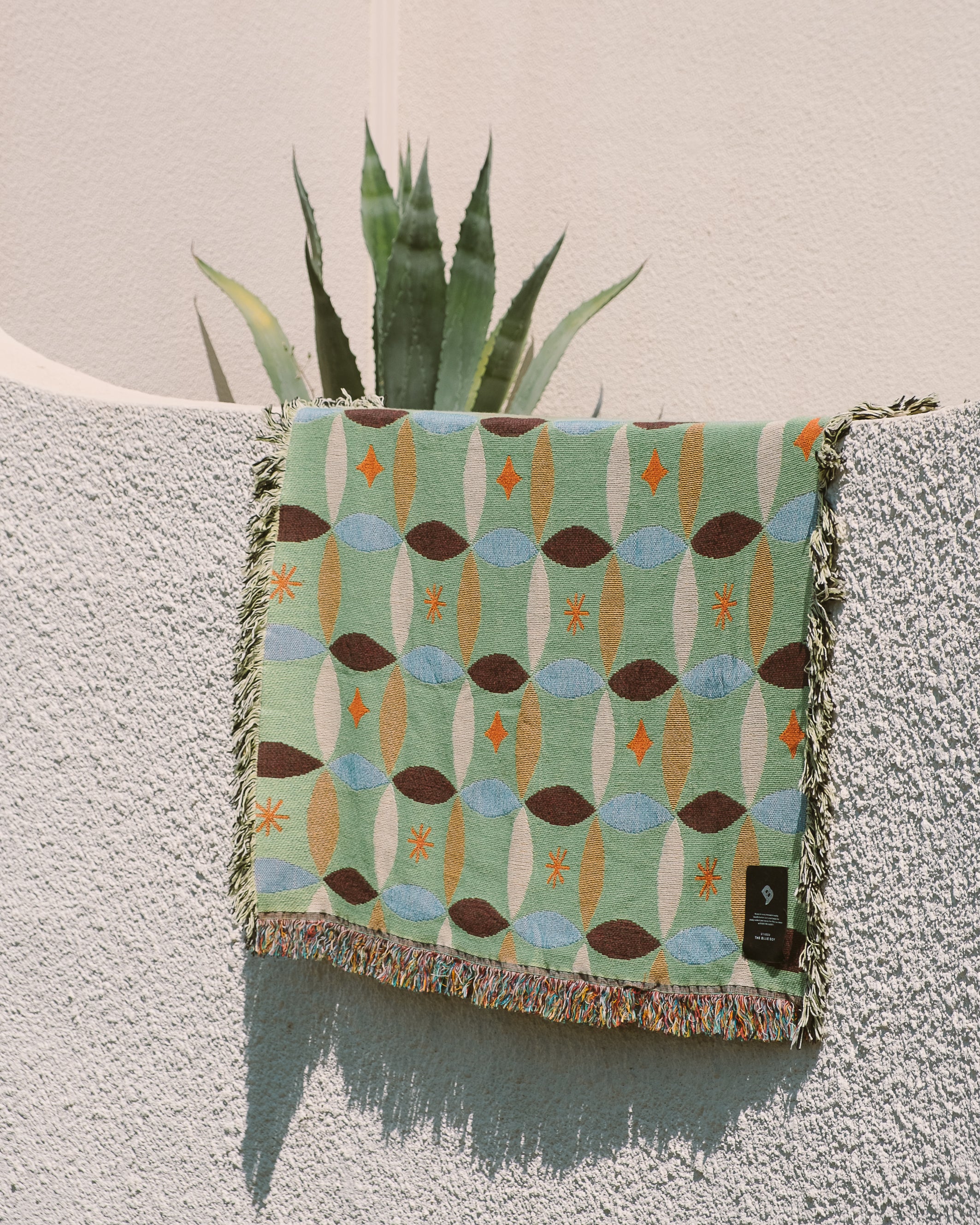Woven throw blanket - Glisten