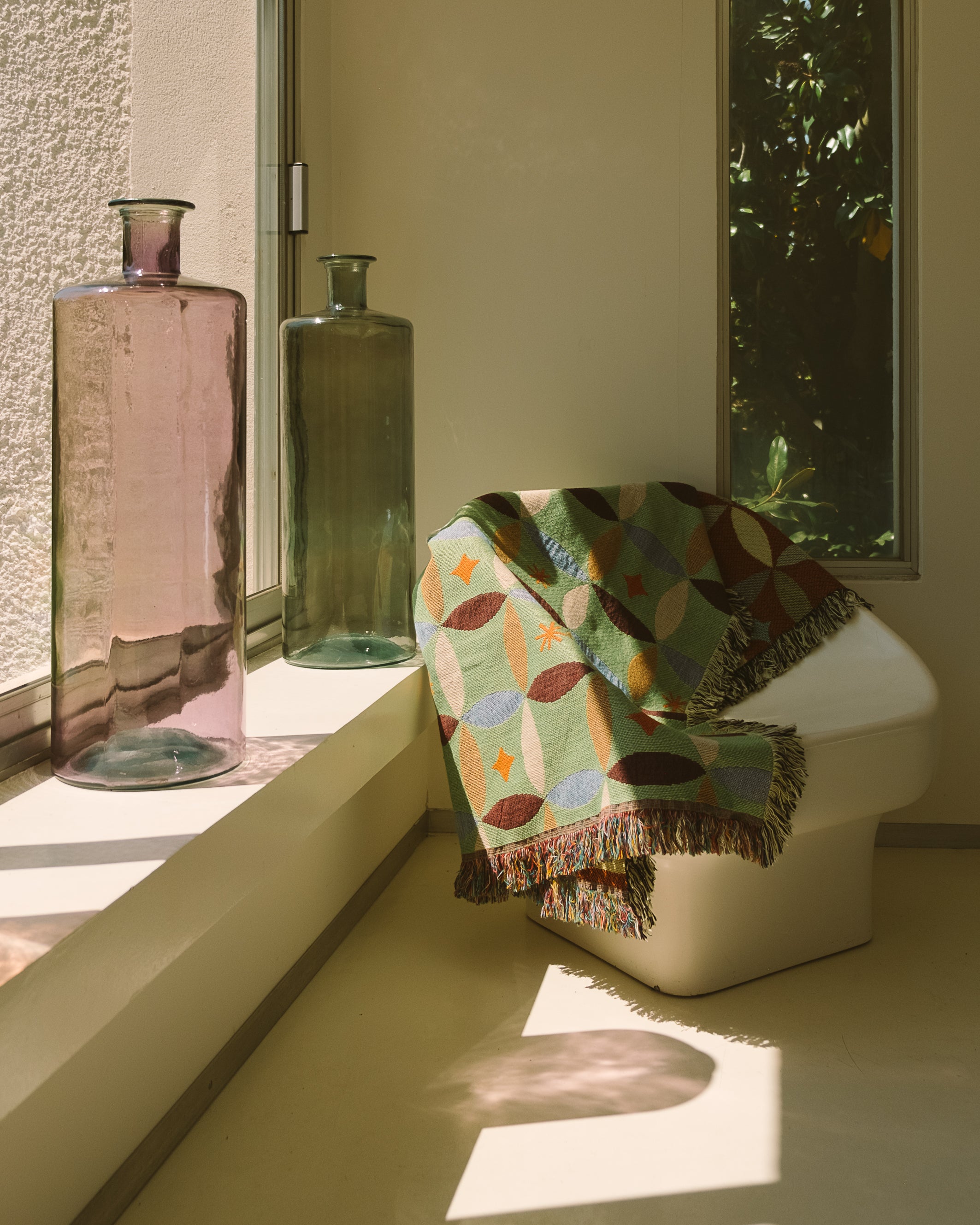Woven throw blanket - Glisten