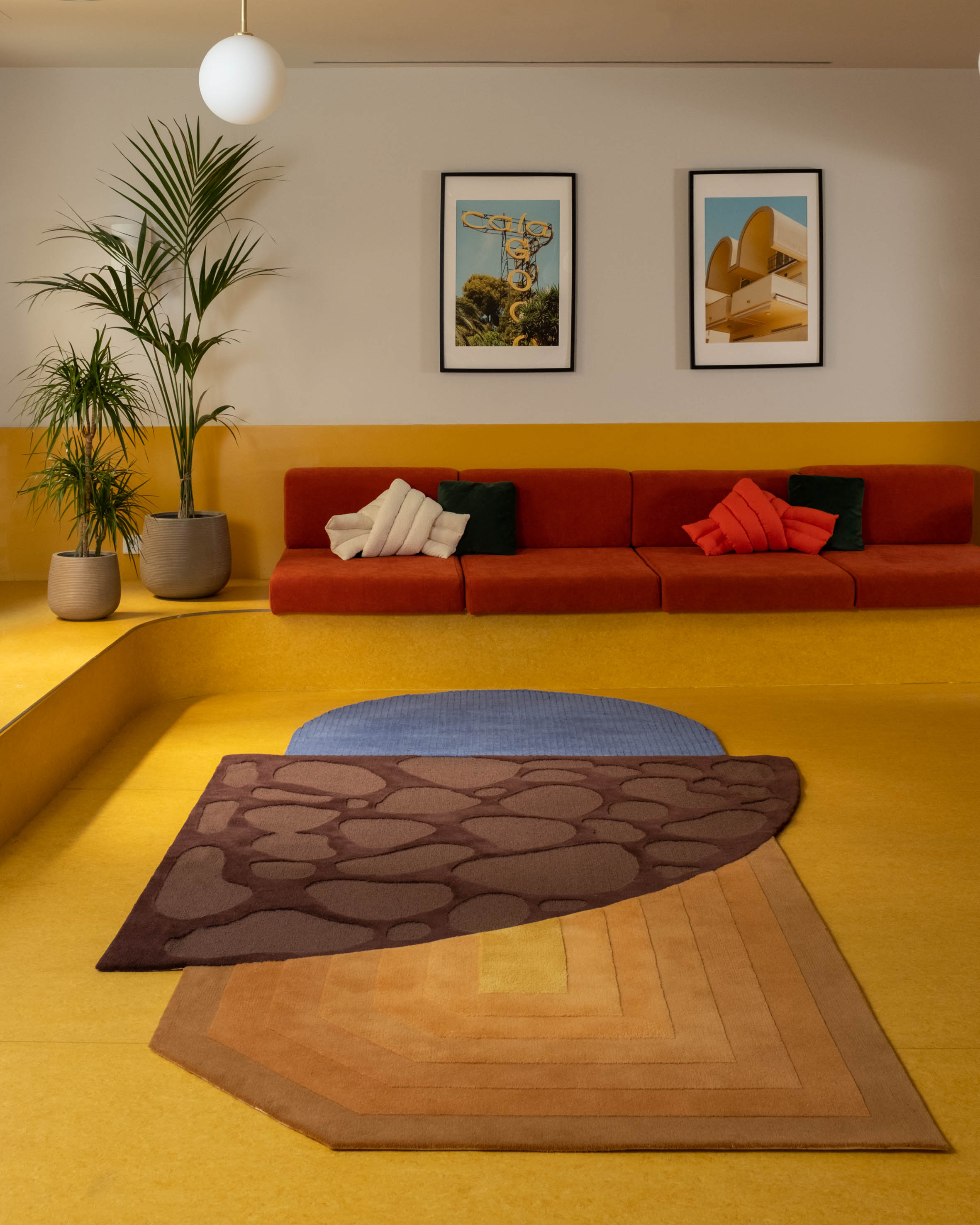 Land between paradise rug
