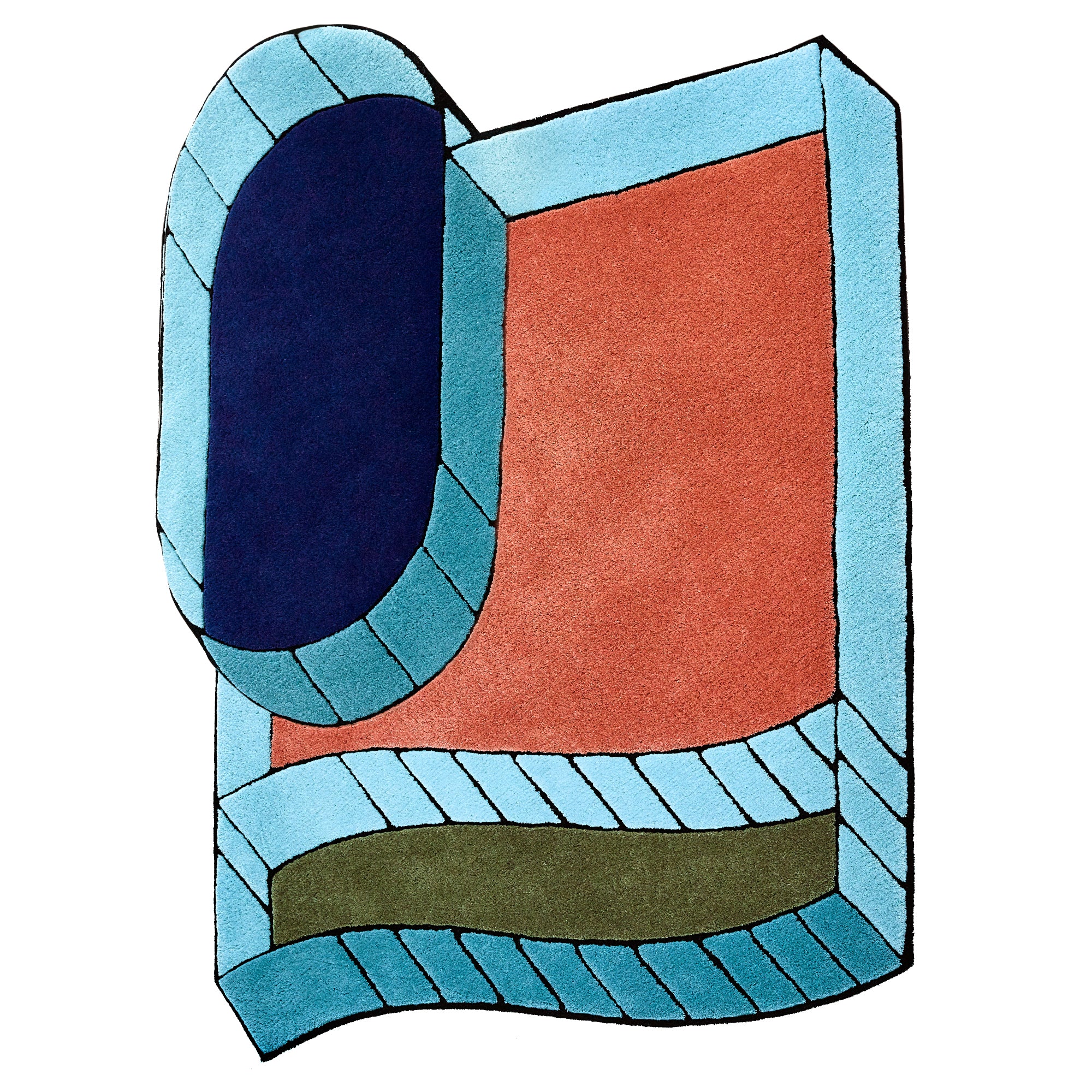 Alfombra grande de varias dimensiones