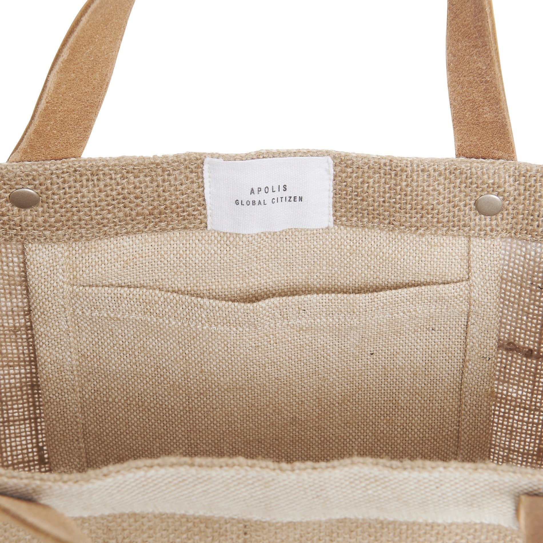 【APOLIS x STUDIO THE BLUE BOY】Petite Market Bag - Marrakech, Morocco
