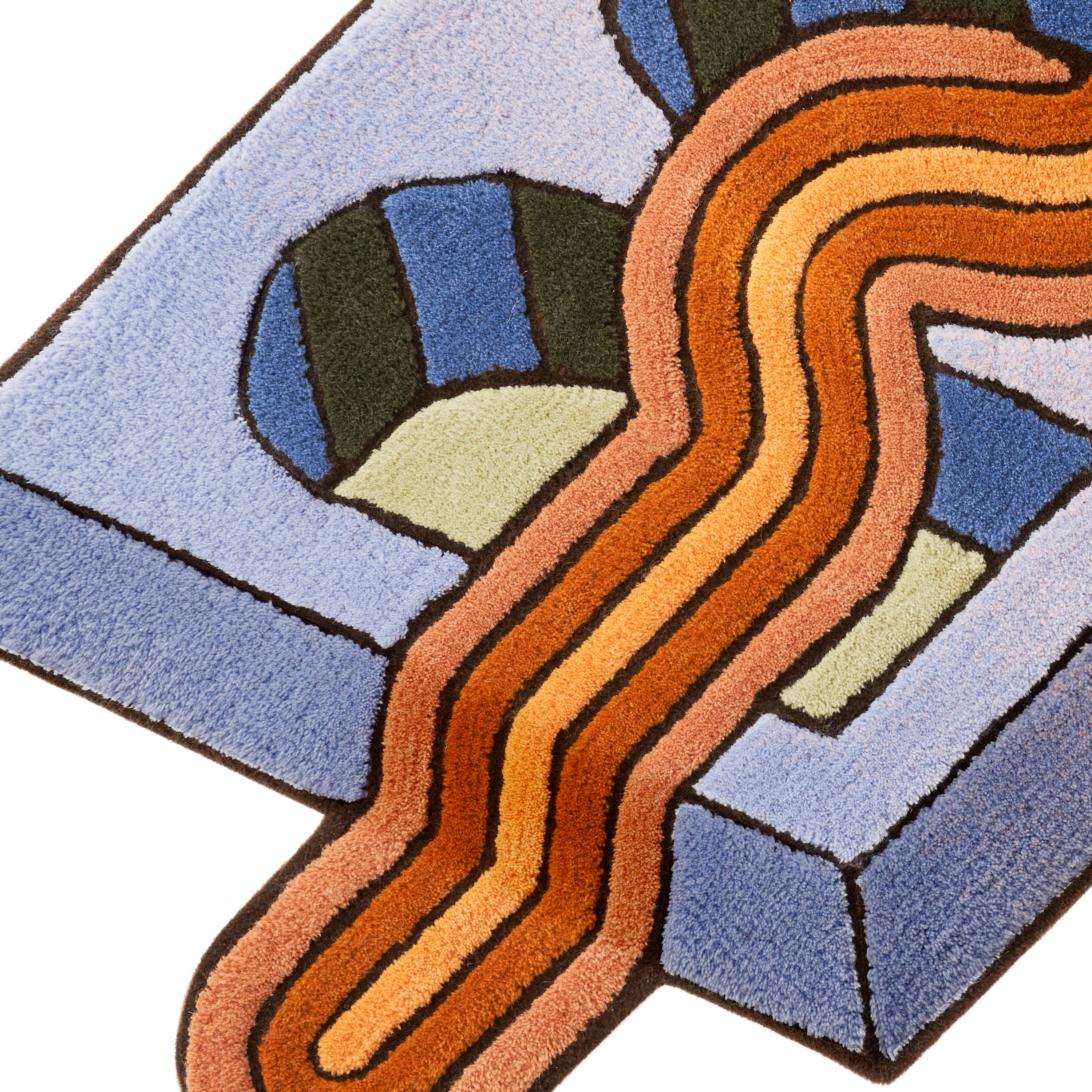 3D Arches Rug - Dawn