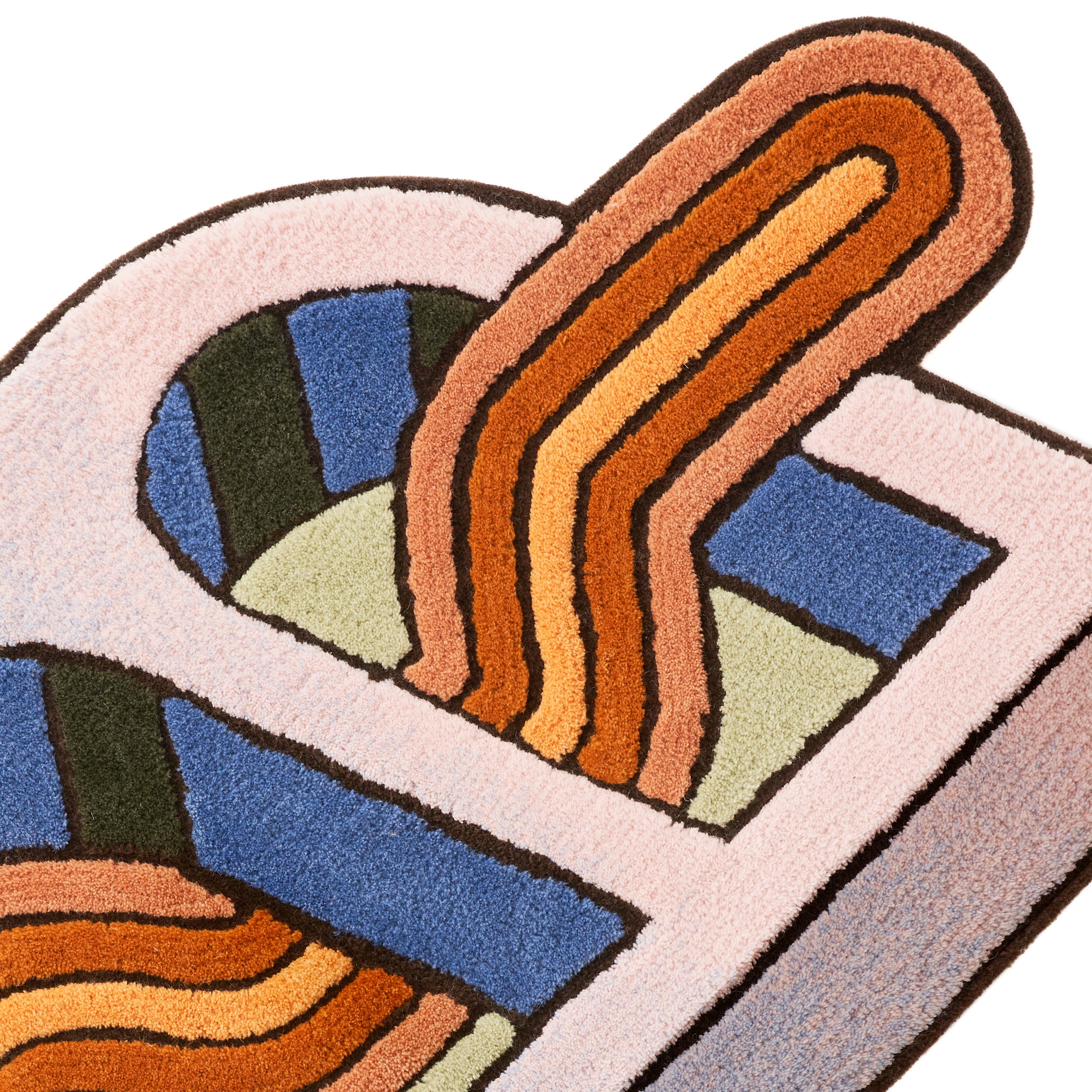 3D Arches Rug - Dawn