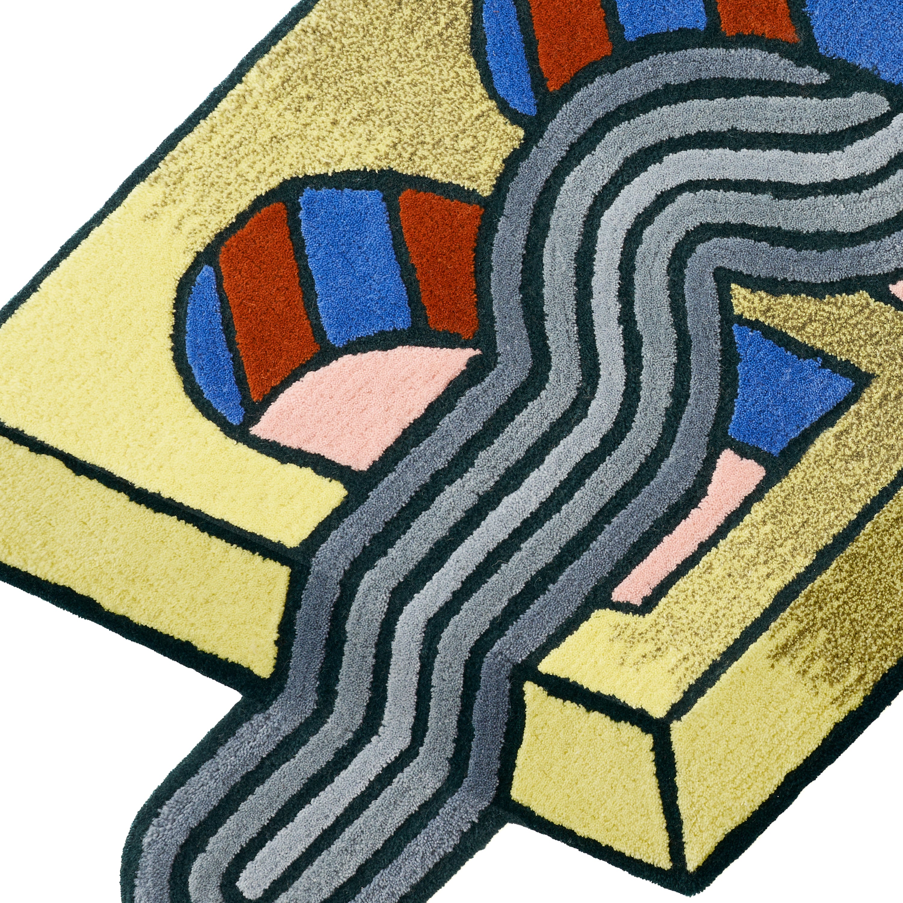 3D Arches Rug - Dusk
