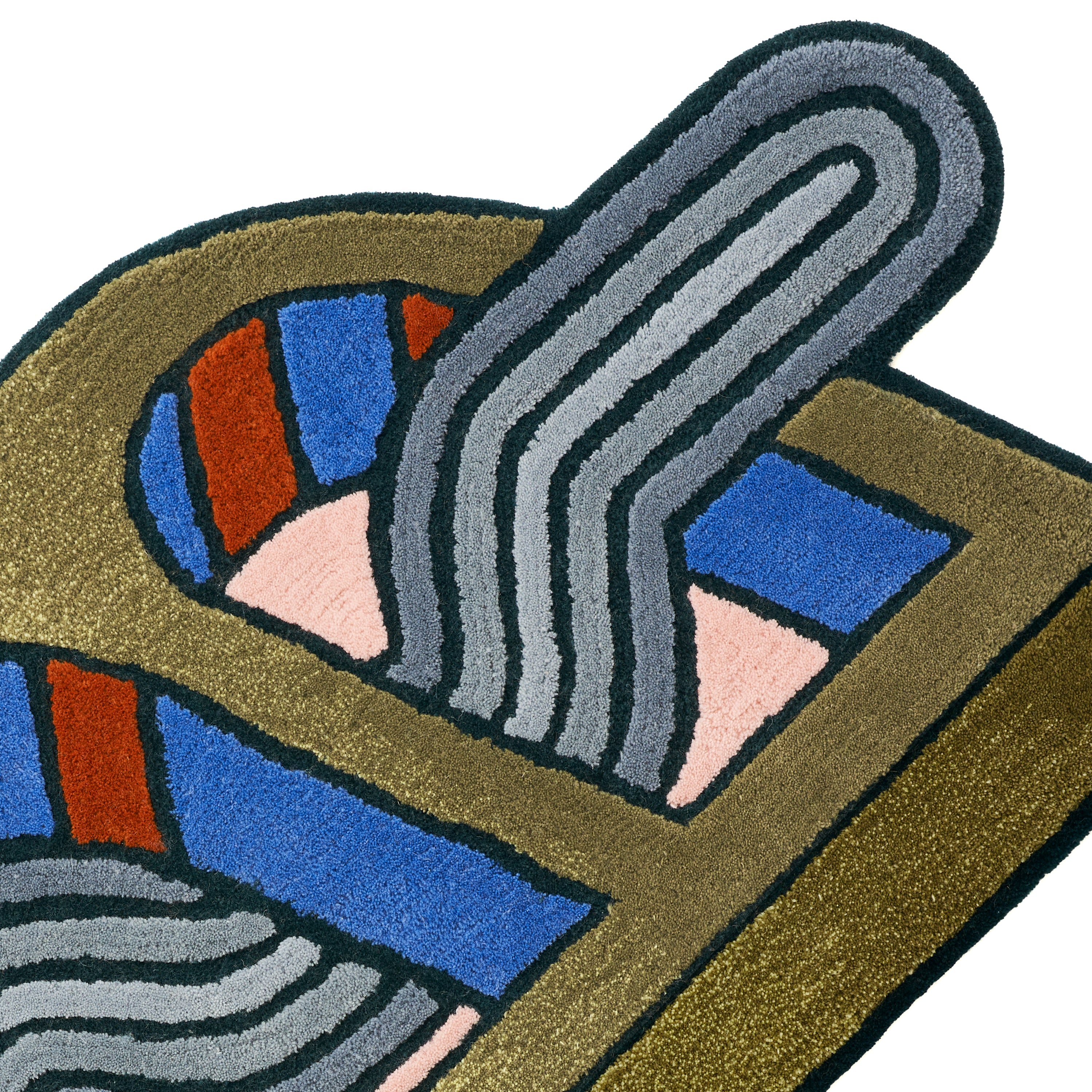 3D Arches Rug - Dusk