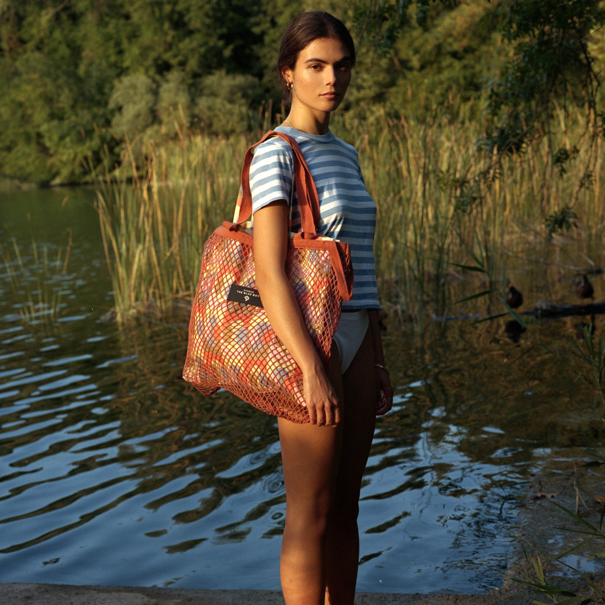Buonissimi Positano - 2way fisherman tote bag