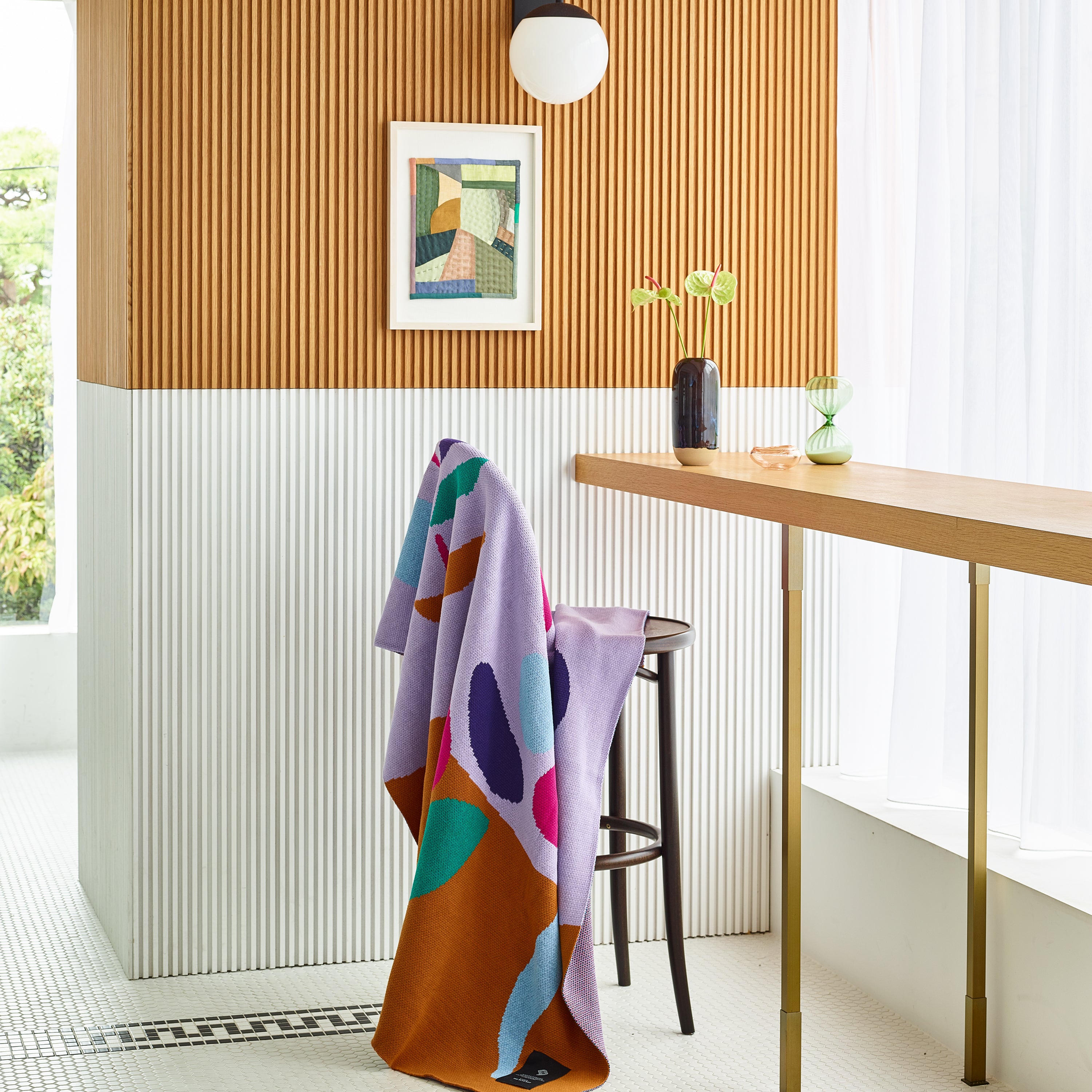 BV knit blanket - Jackie