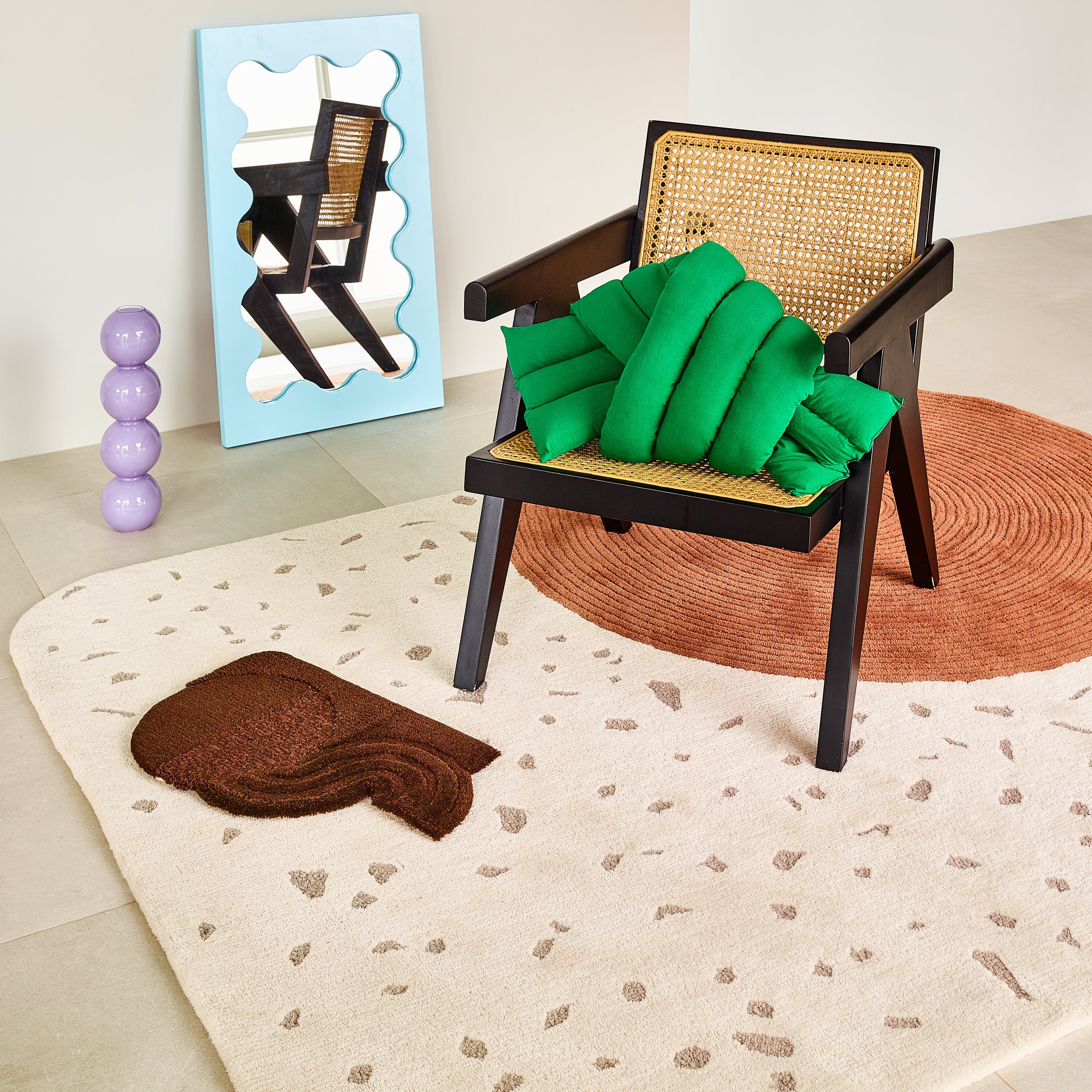 Ice Cream rug - Strawberry cashew milk