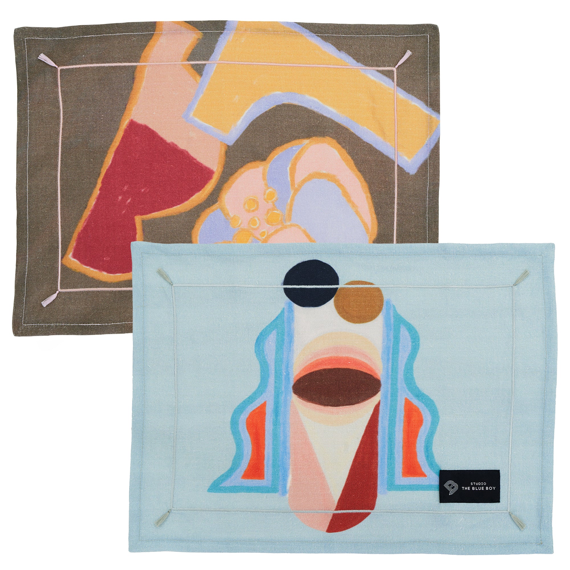 Classic monsters - 100% LINEN PLACEMAT SET OF 2