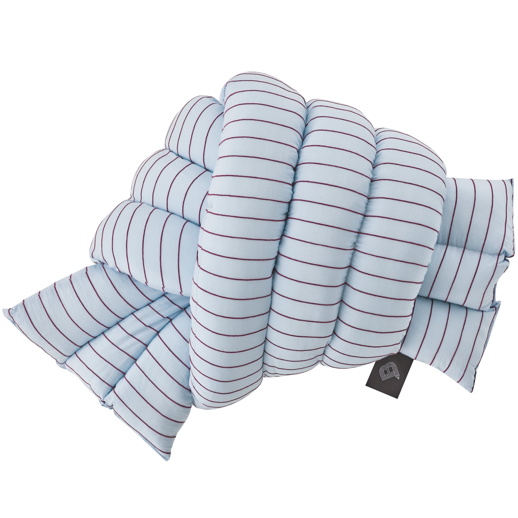 Musubi Cushion – Rayon Mole Border | Sunset Aperitivo