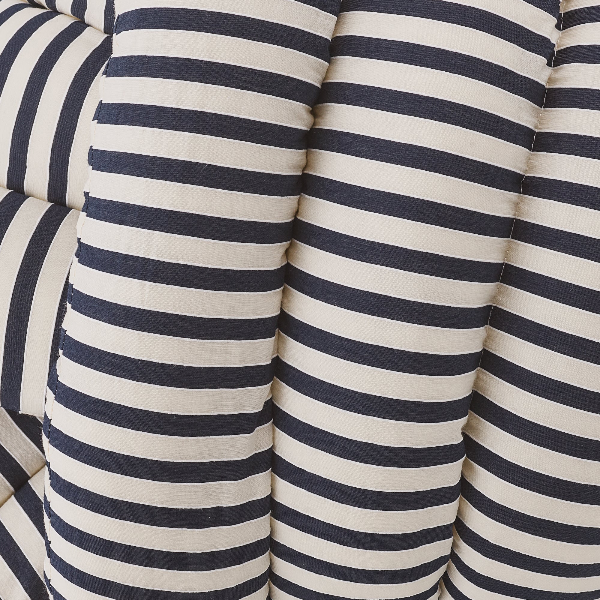 Musubi Cushion - Cotton Borders | Aegean Navy