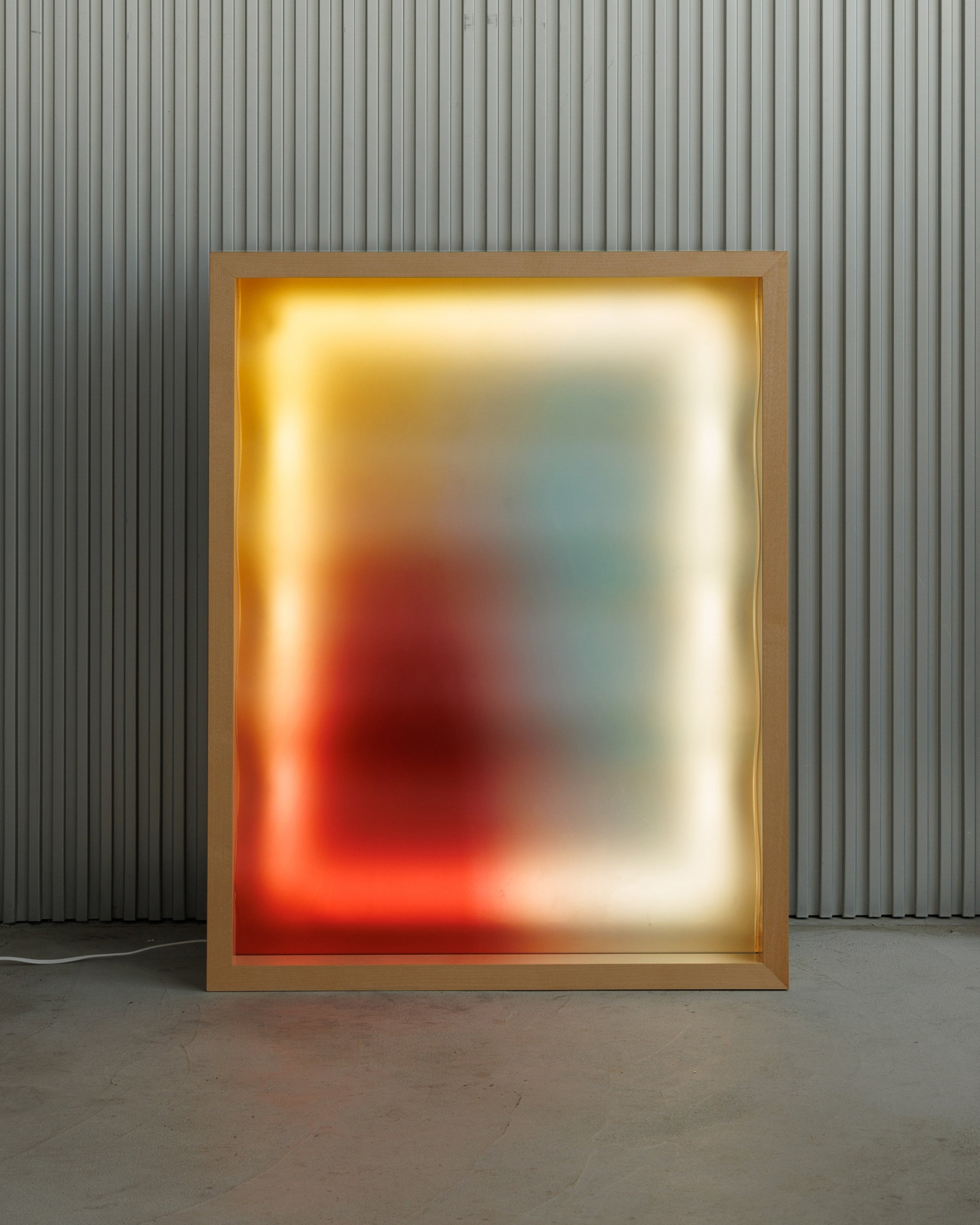 Acrylic Wavy Light Box - #03