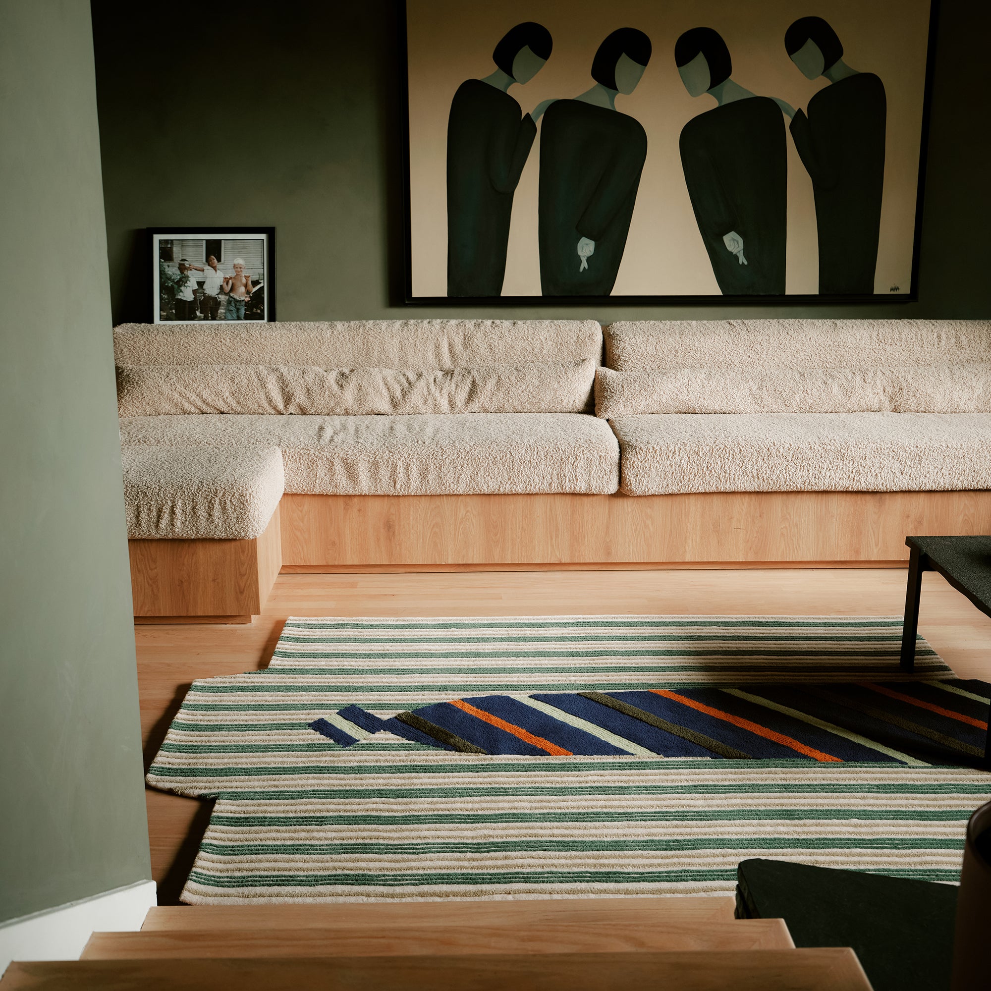 Shirts & Tie Rug – Roma Stripes