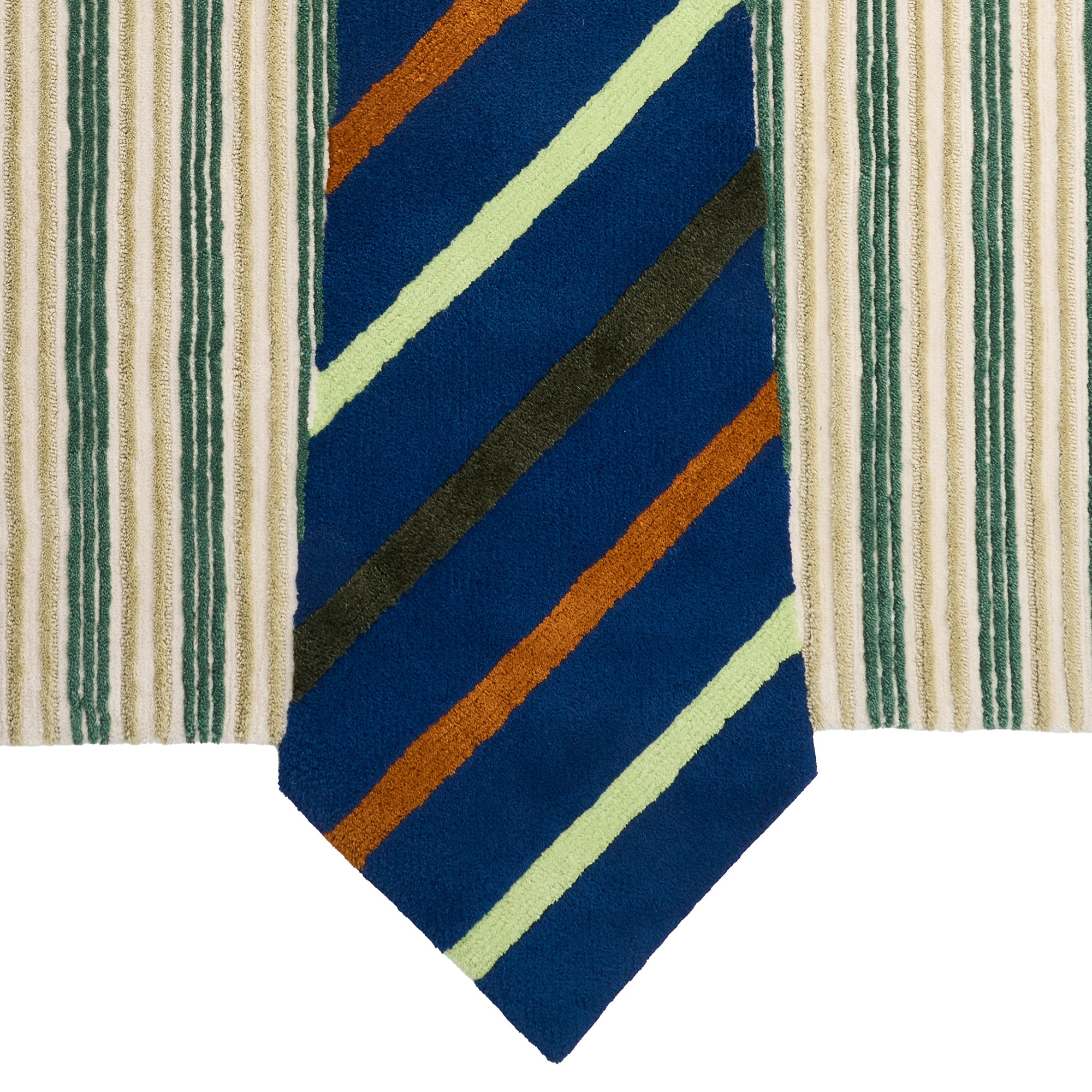 Shirts & Tie Rug – Roma Stripes