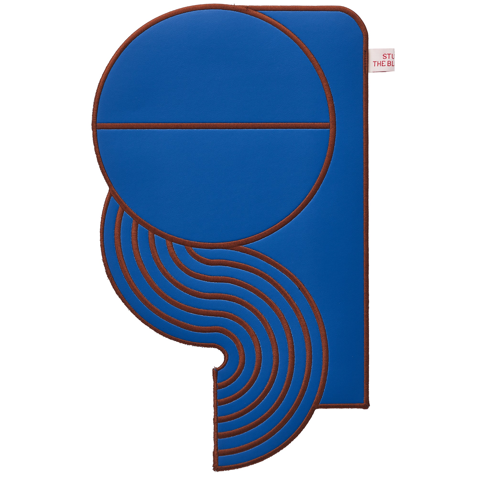 Wavy Split Leather Placemats - Set of 4