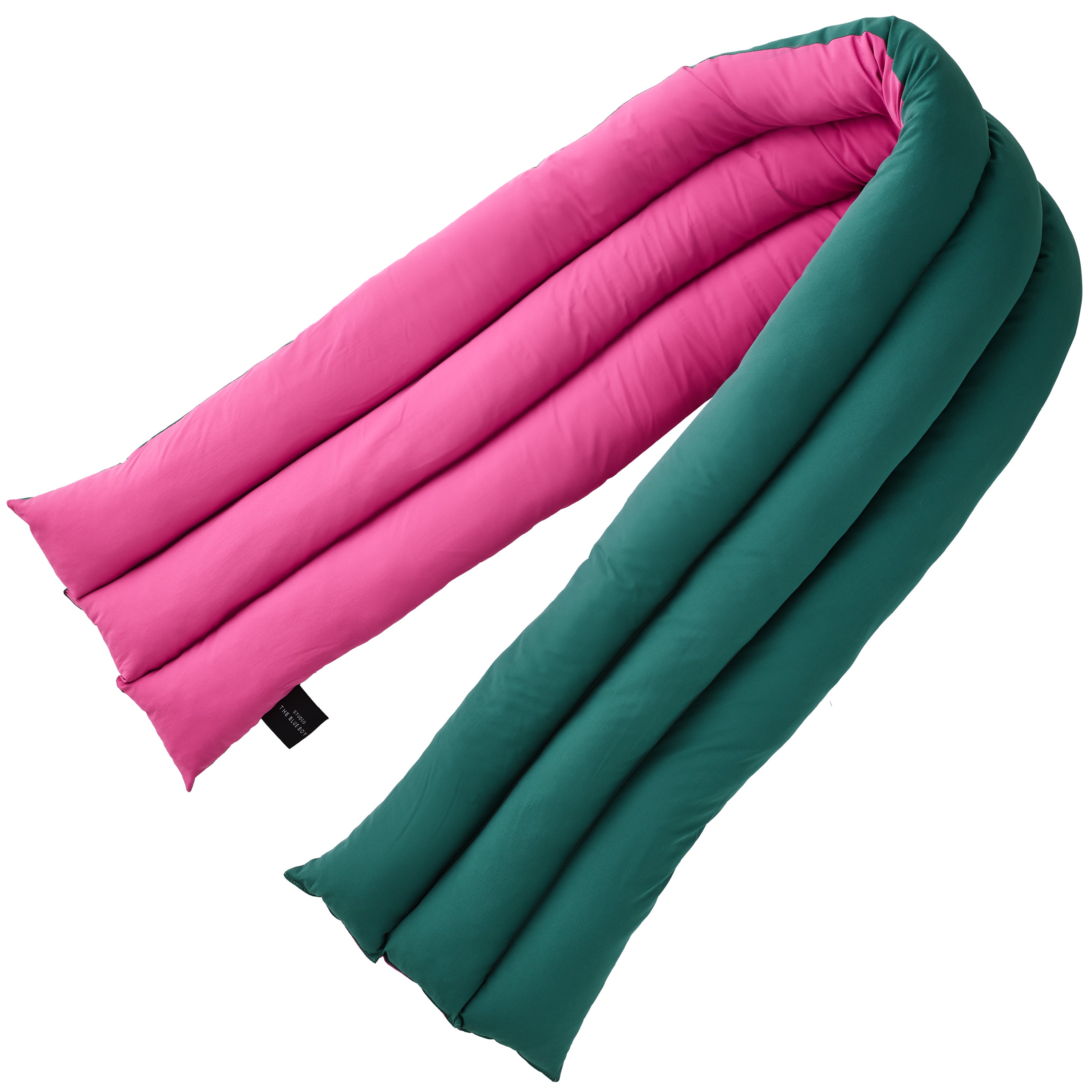 Musubi Cushion - Color Blocking Recycled Polyester | Sicilian Fig