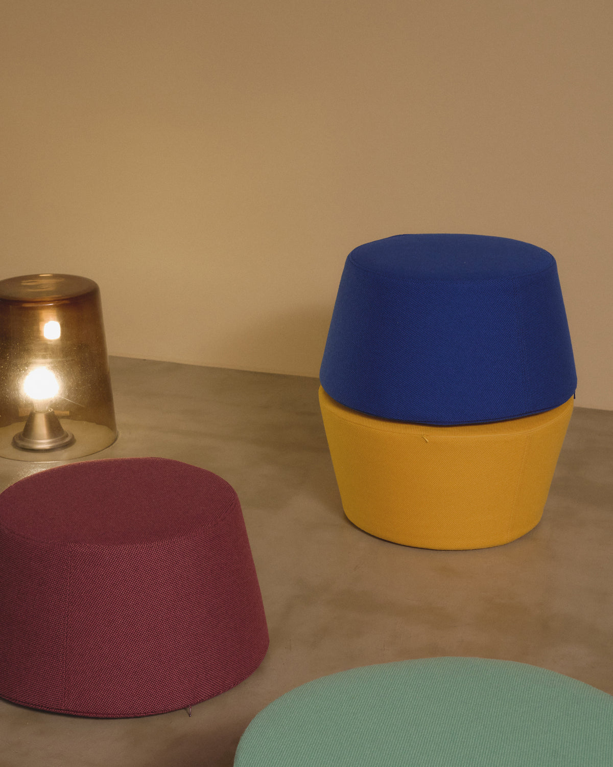 Godama Cushion – Wool Blend | Ginkgo Yellow