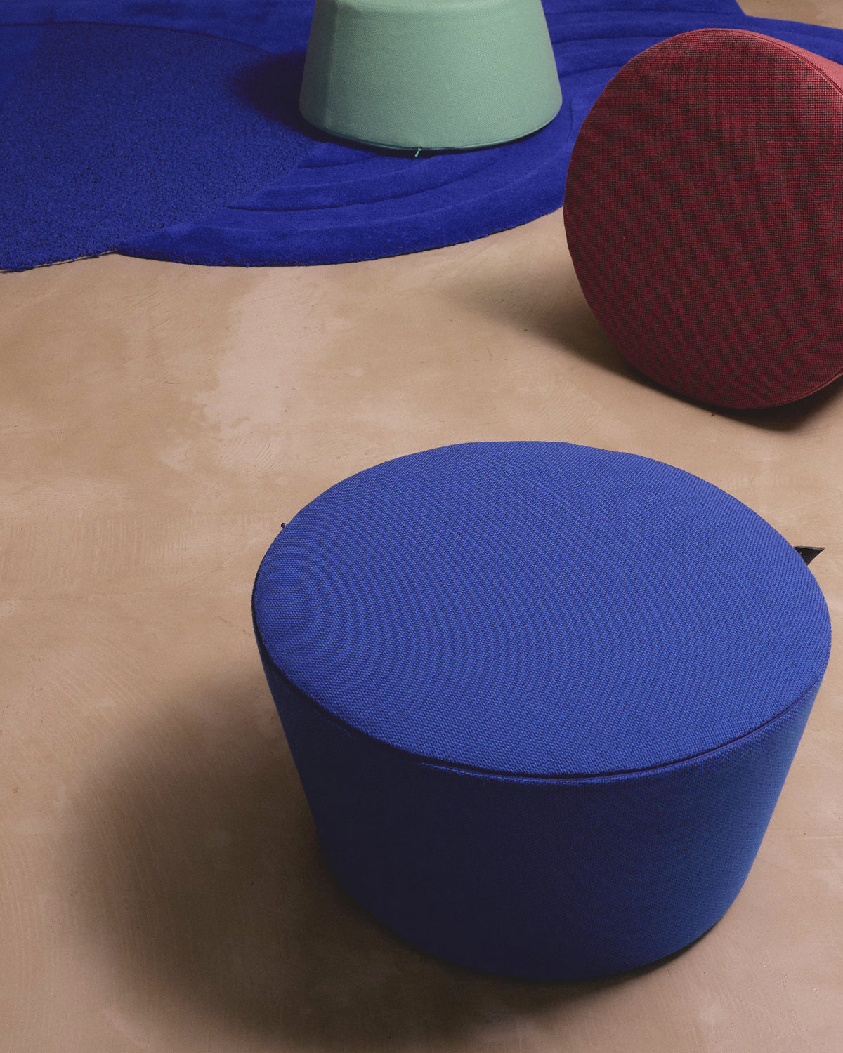 Godama Cushion – Wool Blend | Blue Boy Blue