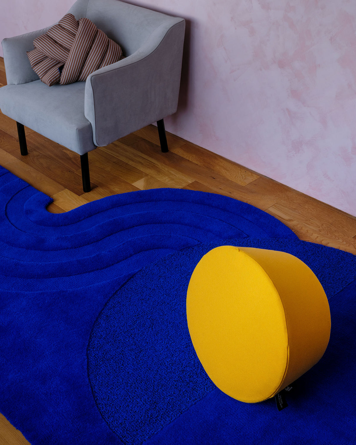 Godama Cushion – Wool Blend | Ginkgo Yellow