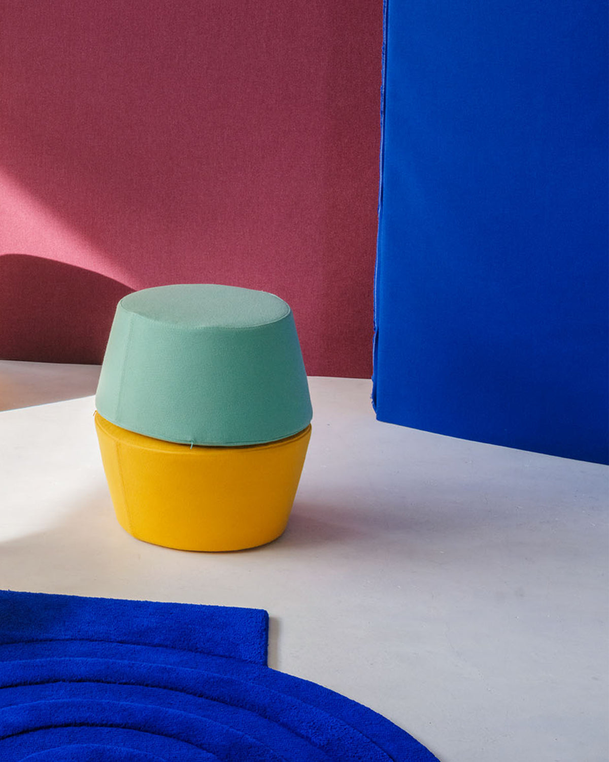 Godama Cushion – Wool Blend | Ginkgo Yellow
