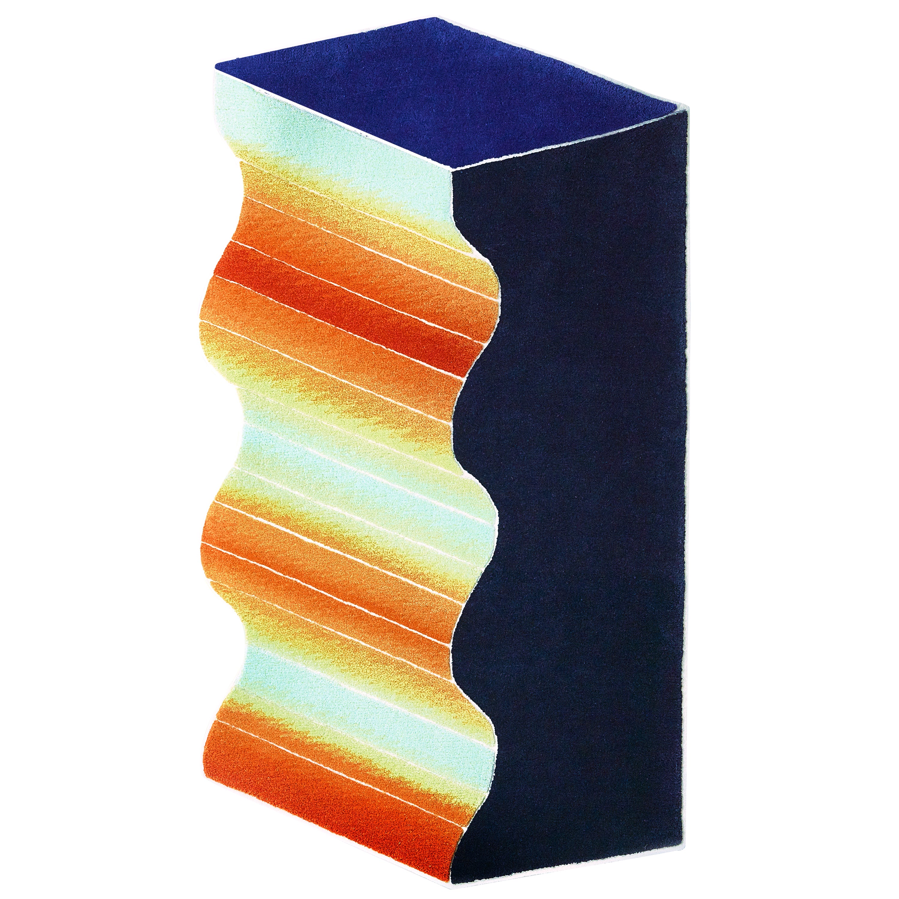Light Box Rug - Green Flash