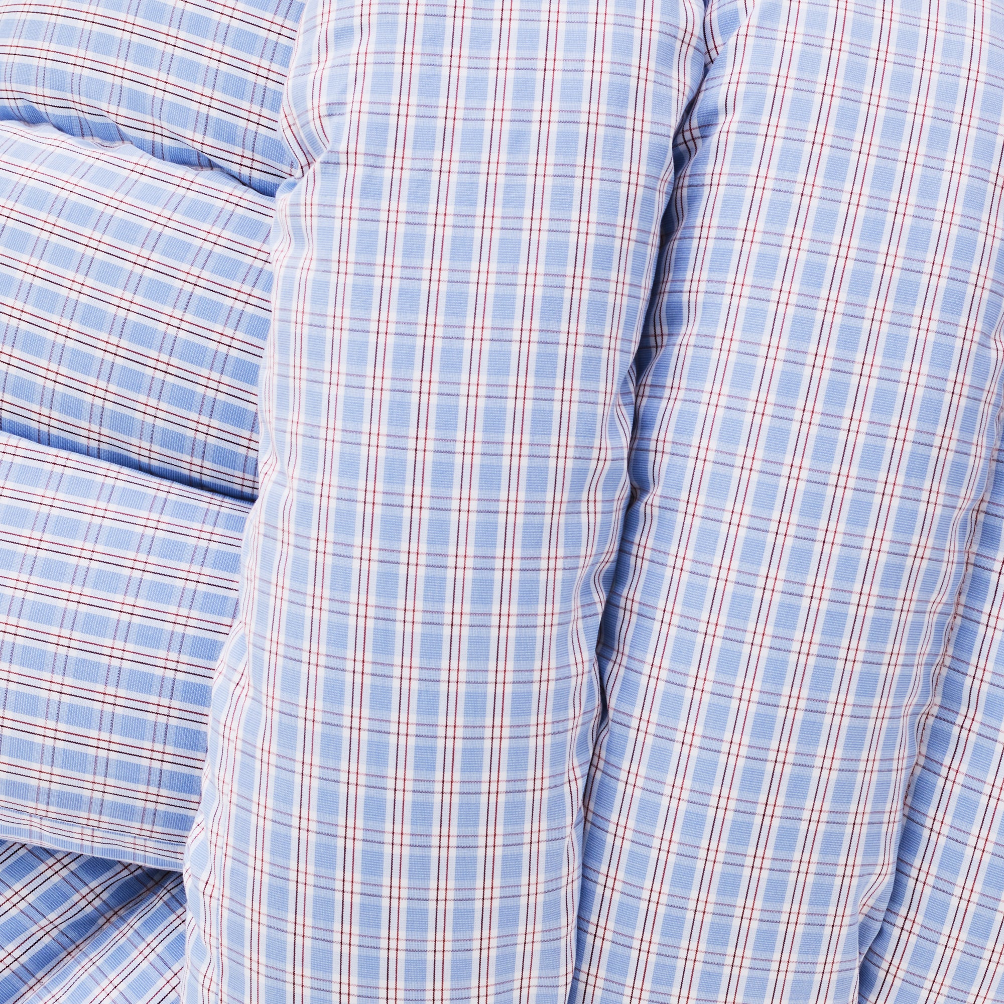 Musubi Cushion – Cotton Checks | Poolside Stripe