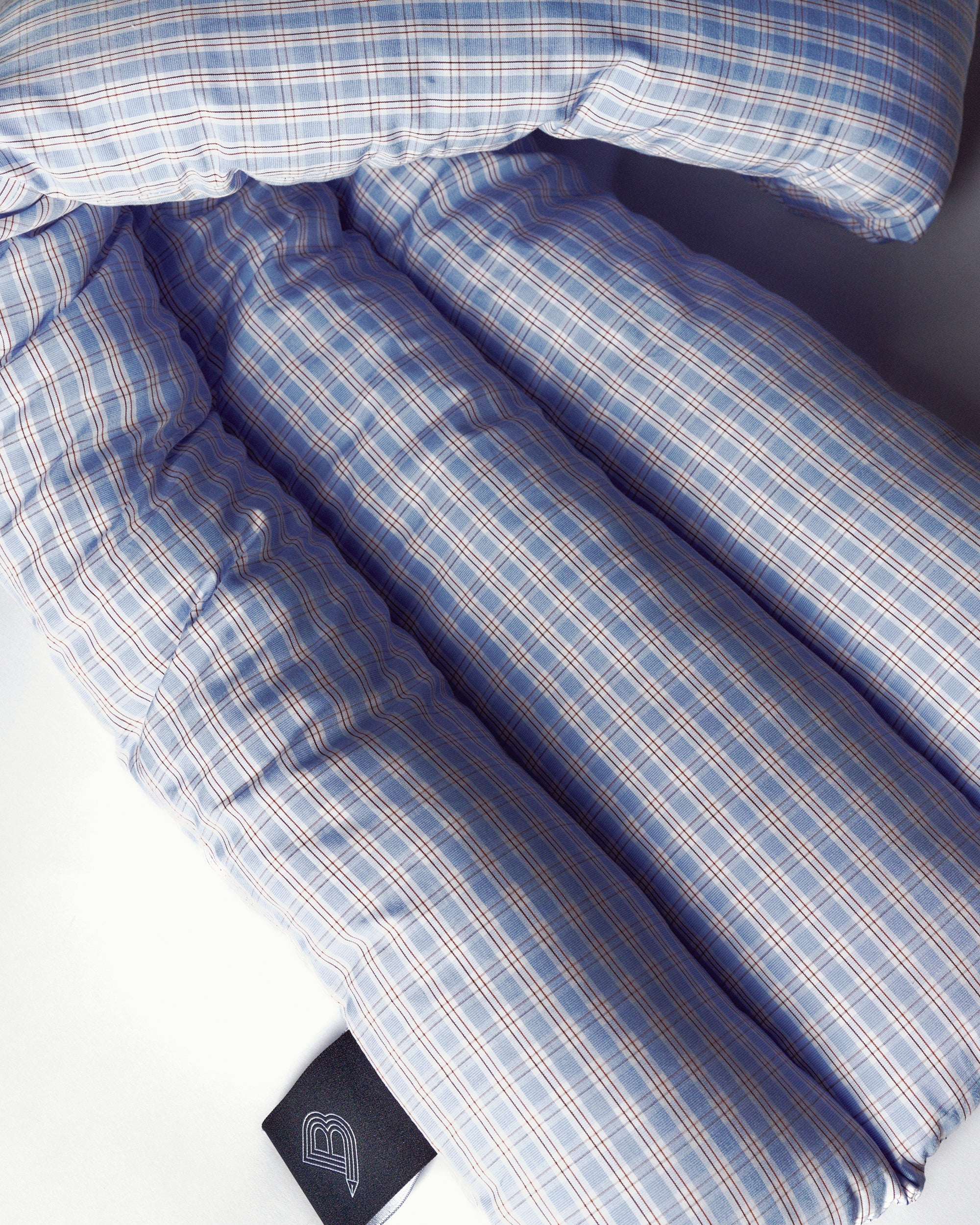 Musubi Cushion – Cotton Checks | Poolside Stripe