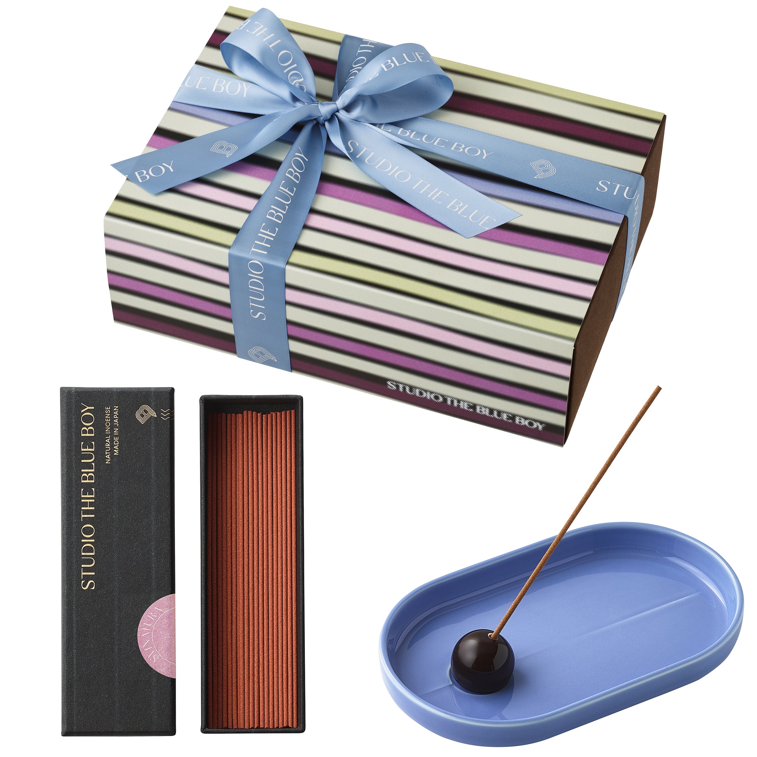 YOUR FIRST INCENSE KIT - Ice Blue x Hickory